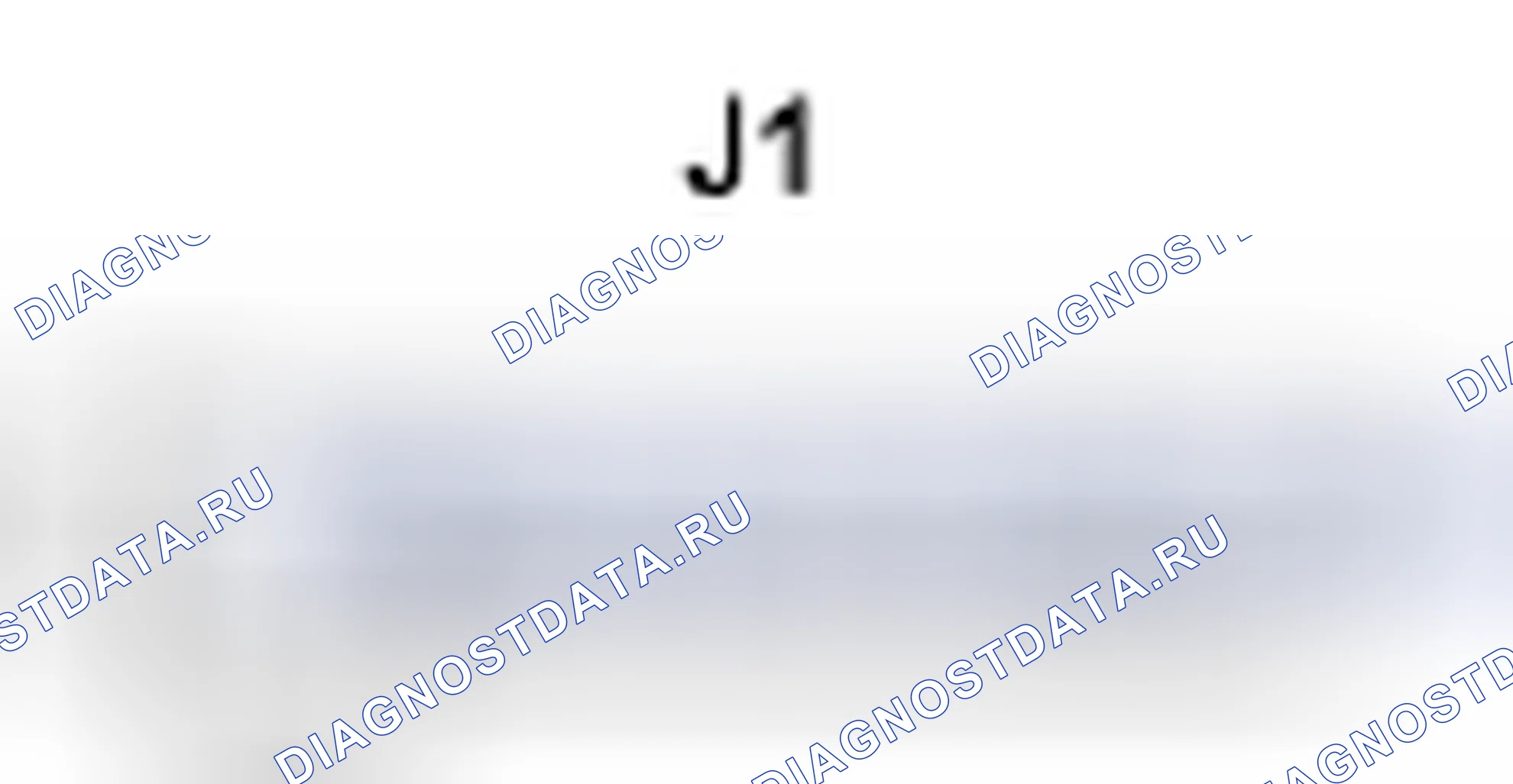 Рис. 394: Вид с торца разъема освещения помещения (J1). Scion xB II рестайлинг