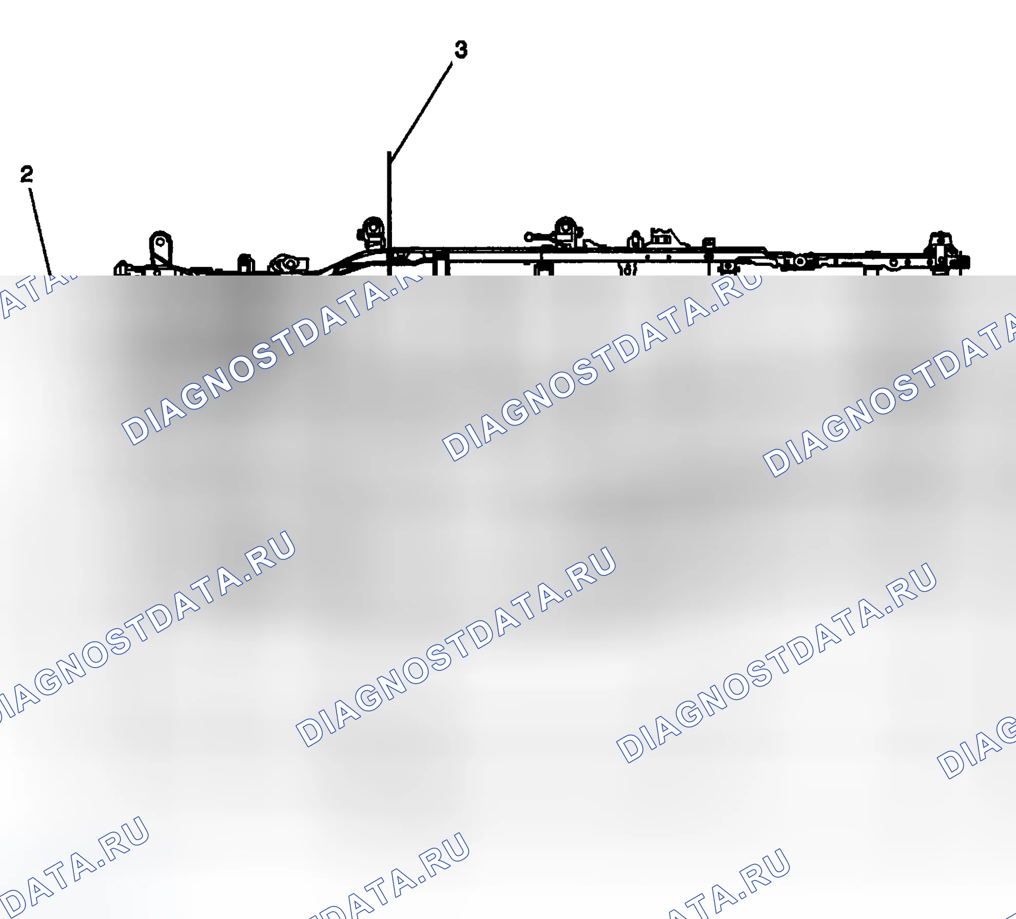 Рис. 47: Трехмерные измерения. Chevrolet Silverado 1500 HD 