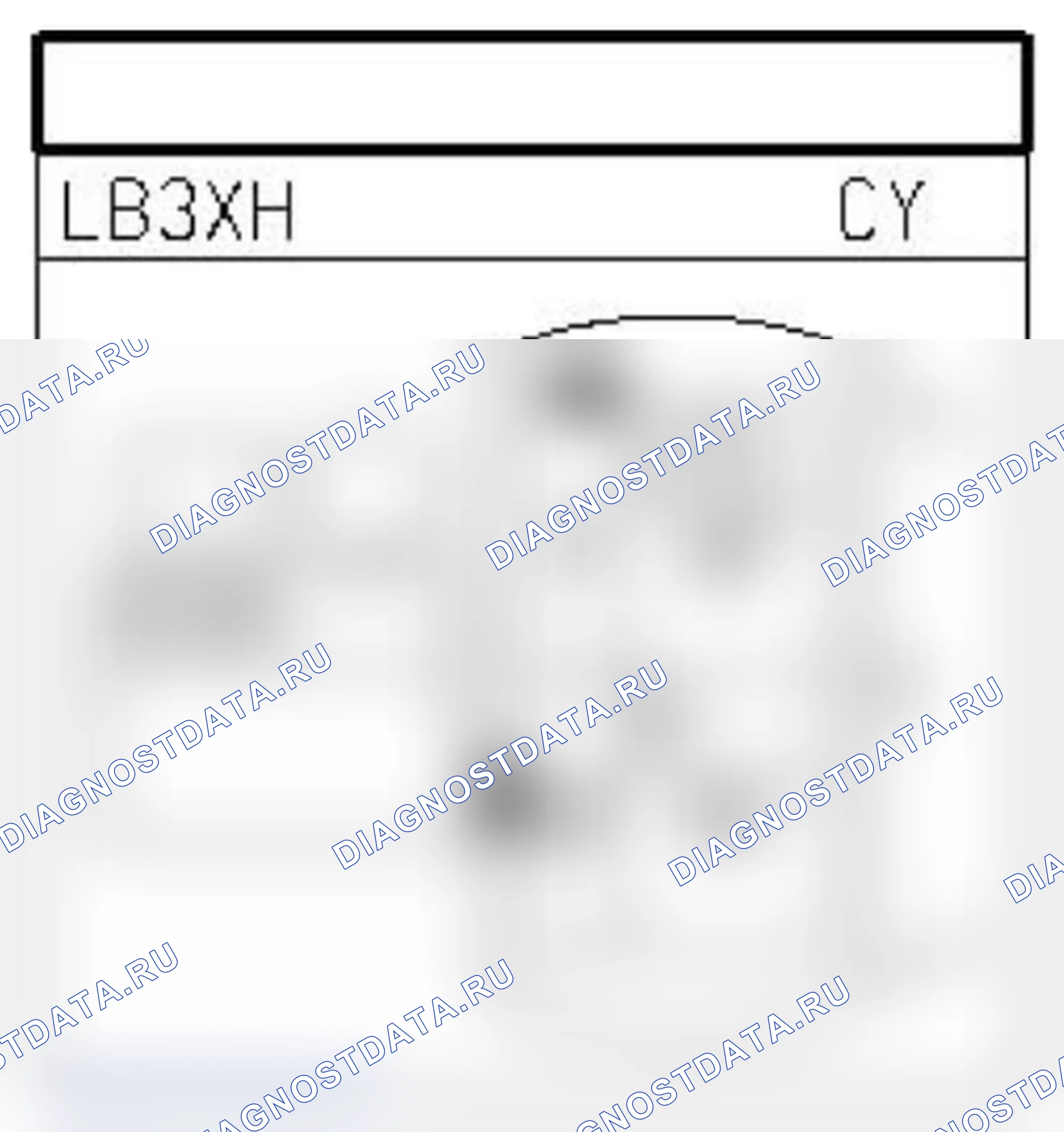 Распиновка разъёма R185 — Разъем, соед. жгут пров. фонаря с промеж. разъемом фонаря освещ. номер. знака. Renault Master III