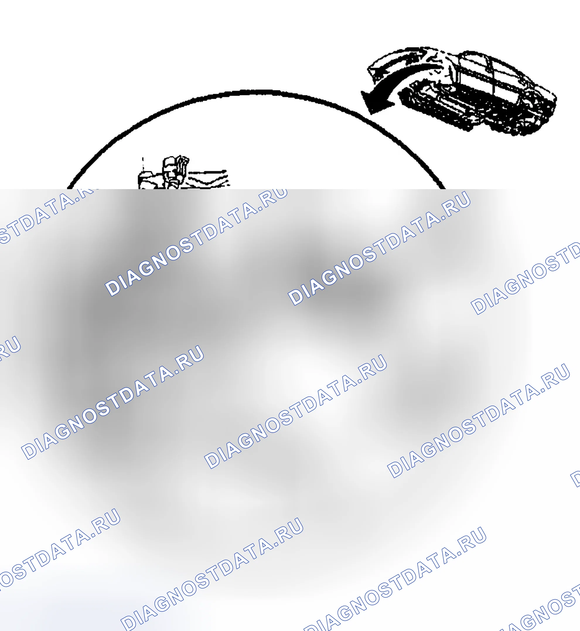 Рис. 8: Порядок демонтажа. Buick LeSabre VIII