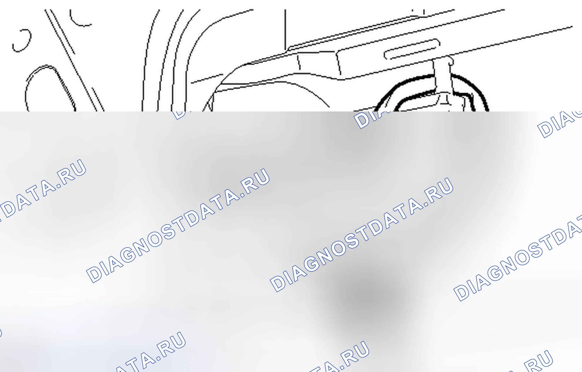 Рис. 822: ДЕМОНТАЖ. Toyota Highlander II рестайлинг