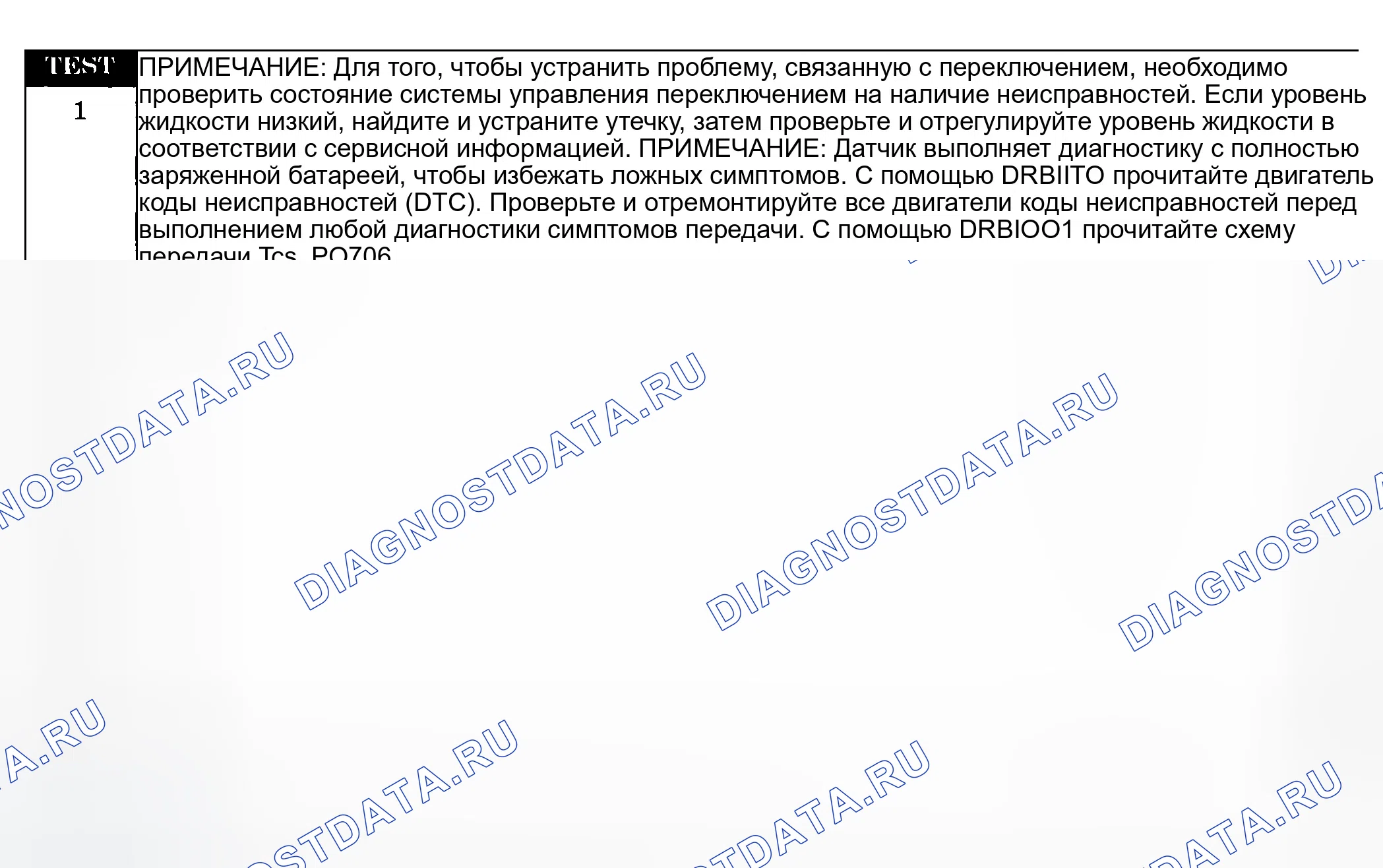 Рис. 640: Диагностические процедуры. Dodge Grand Caravan IV