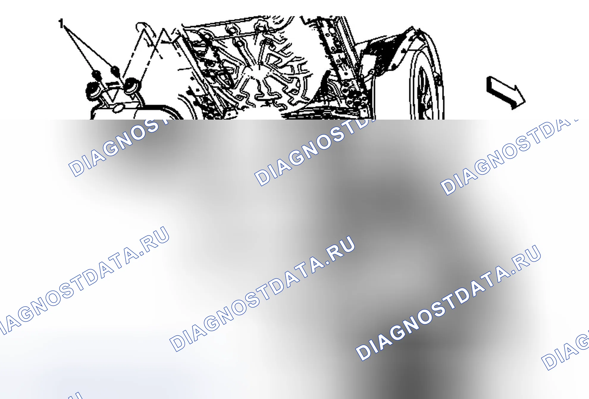 Рис. 5: Замена глушителя выхлопа (LUK). Chevrolet Malibu VIII рестайлинг