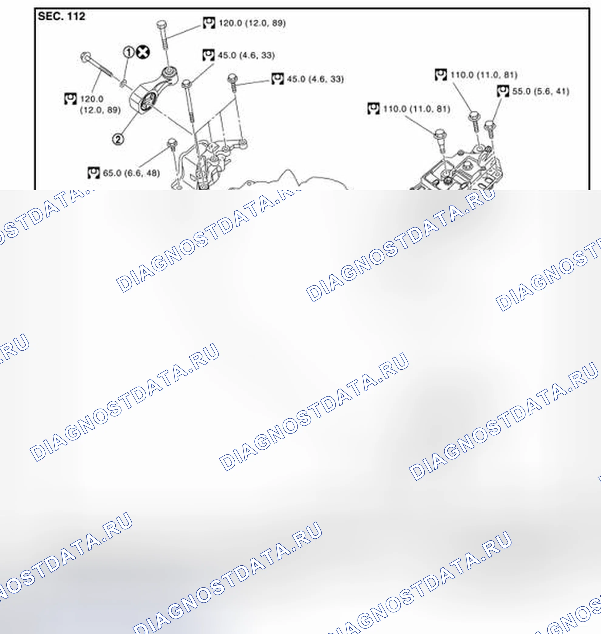Рис. 41: 4WD (AWD): разнесенный вид. BMW 4 серия F32/F33 рестайлинг