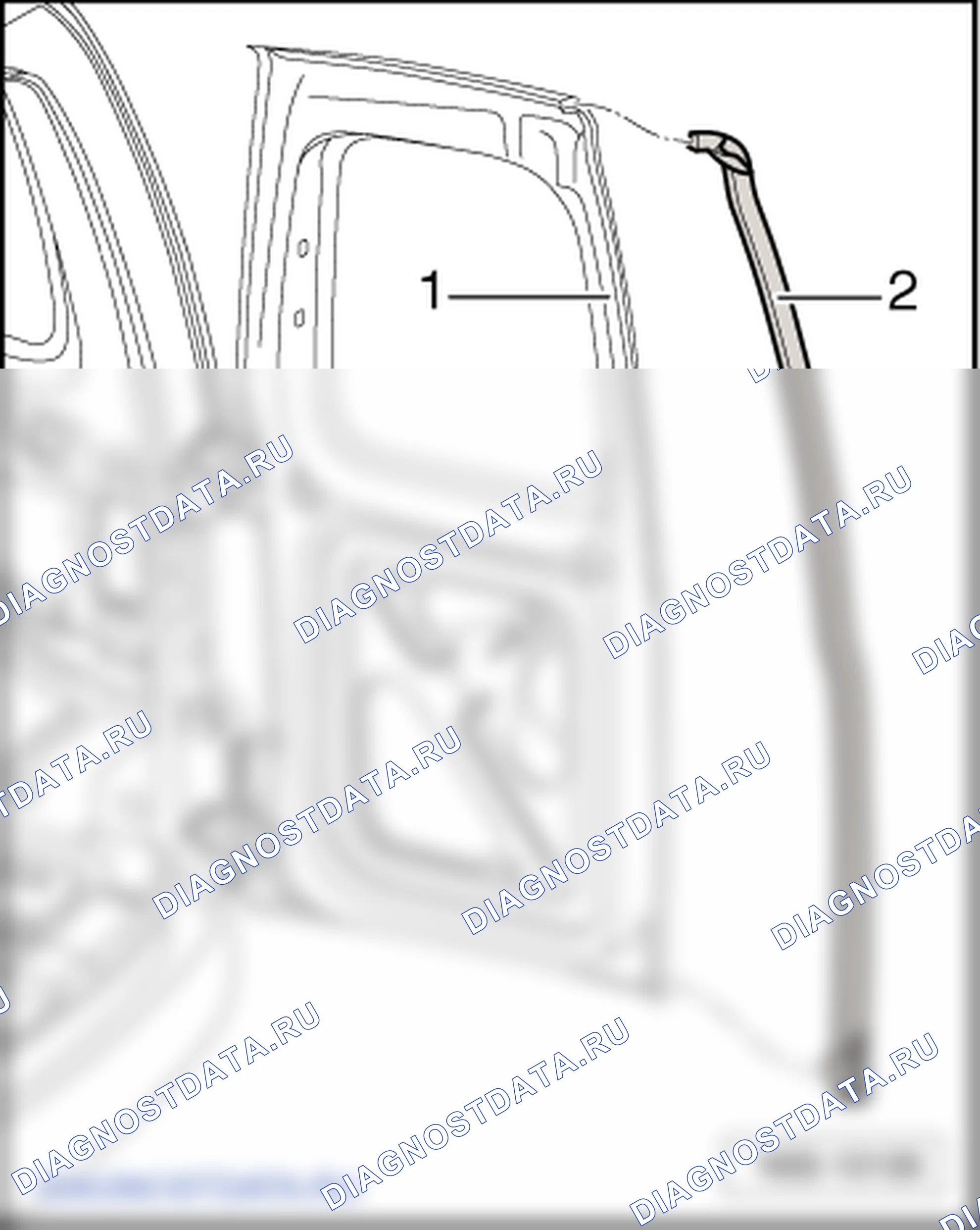 Задние распашные двери. Volkswagen Caddy Iii
