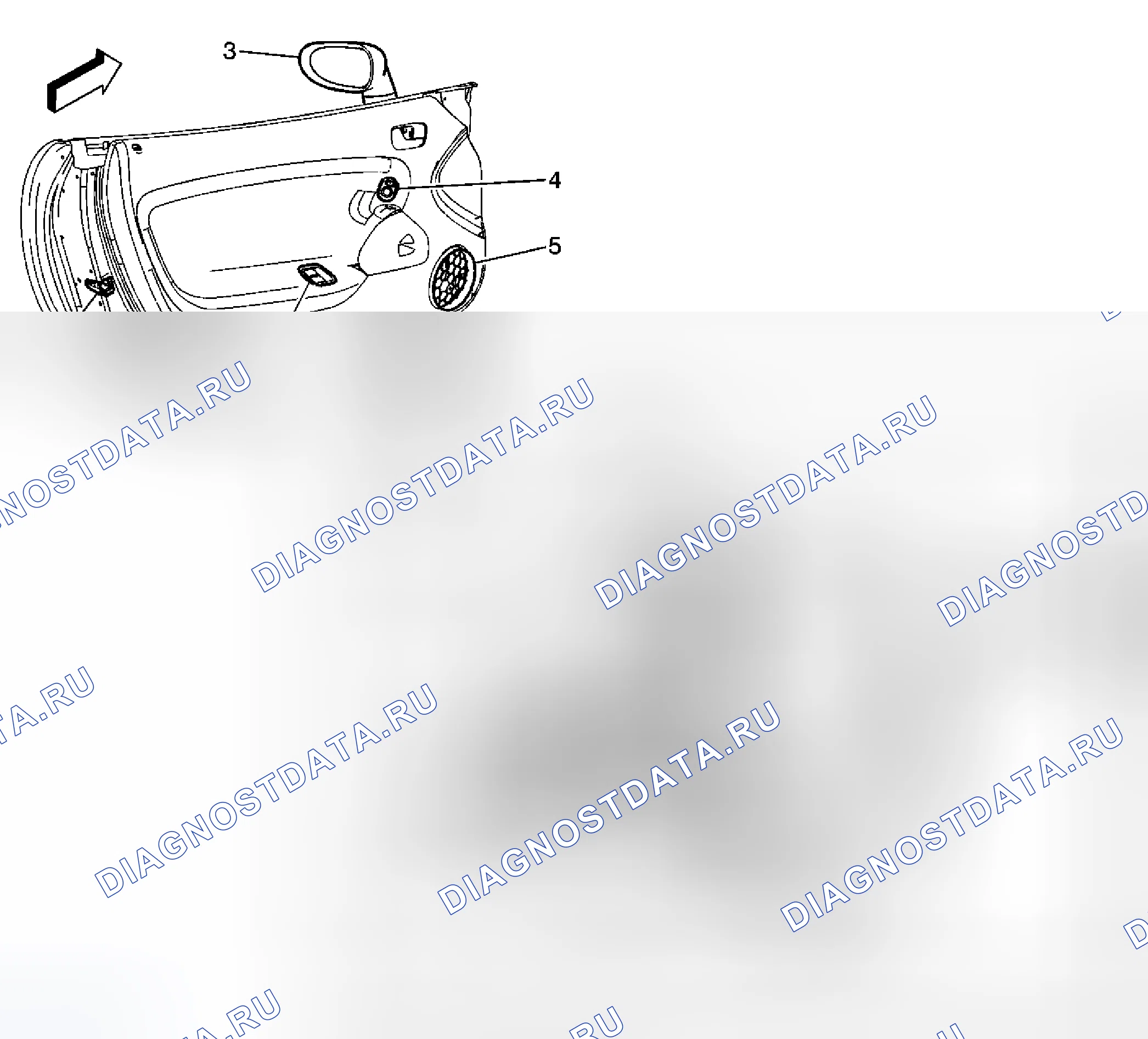 Рис. 2: Виды зеркальных компонентов. Kia Rio II