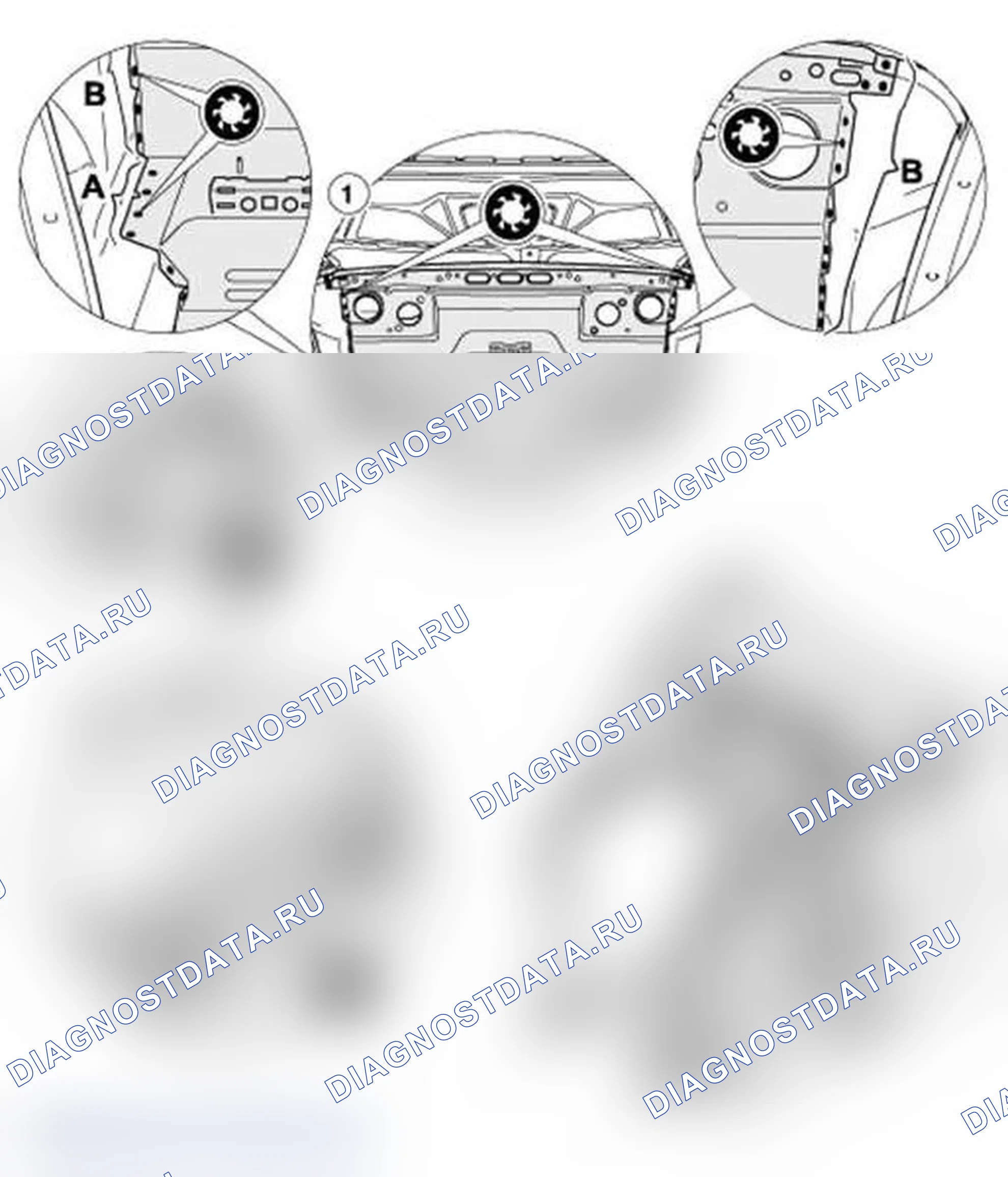 Рис. 78: Сварка передней стенки. Porsche Boxster S 986 рестайлинг