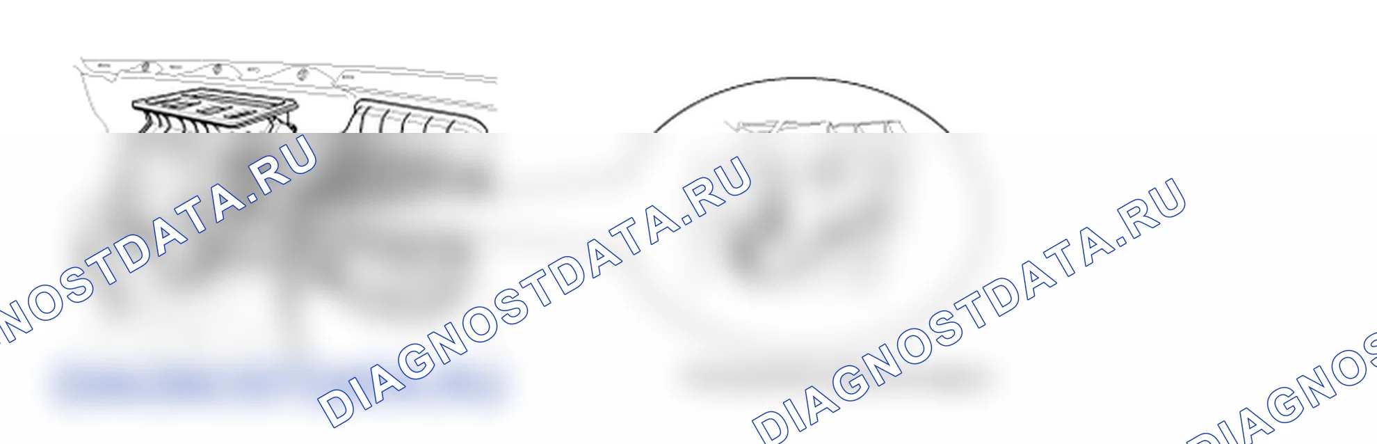 Детали B1245 Потенциометр воздушной смеси разомкнут (низкий) -драйвер. Hyundai Genesis BH