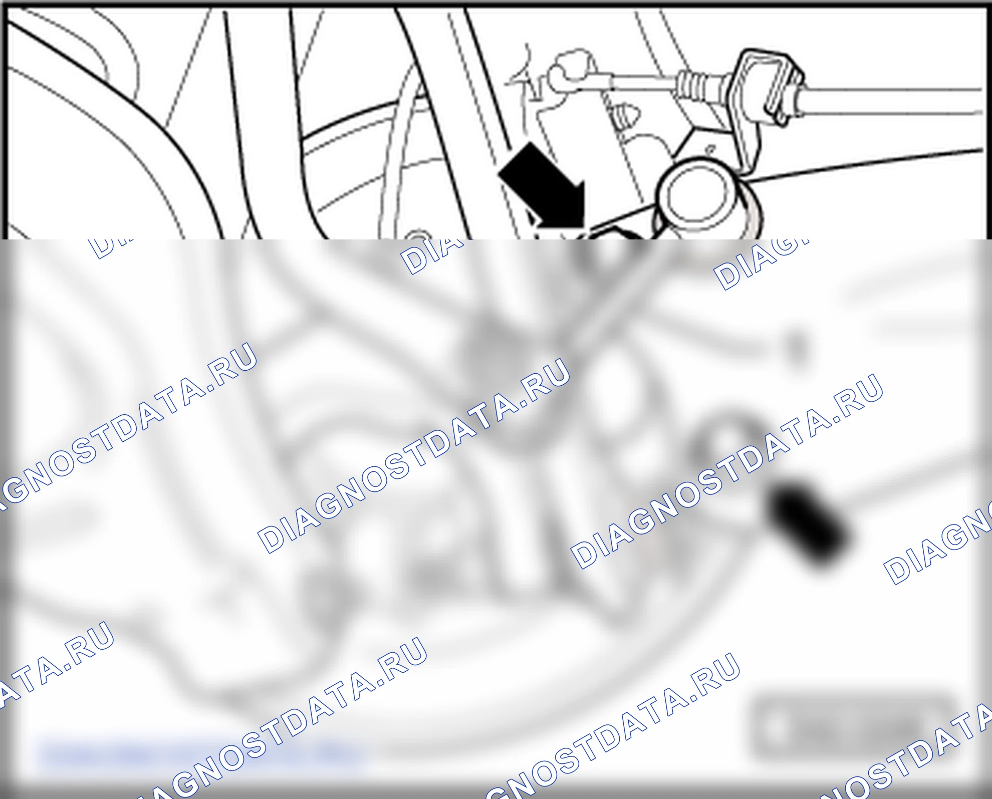 Общая схема монтажа: корпус подшипника ступицы колеса, продольный рычаг (автомобили с приводом на передние колёса). Skoda Octavia Ii