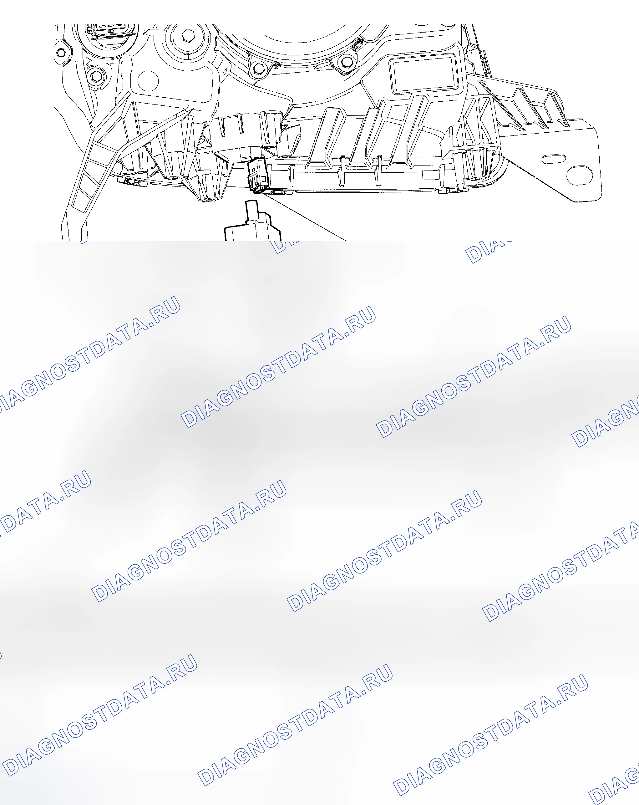 Рис. 46: Балласт. Ford Five Hundred I
