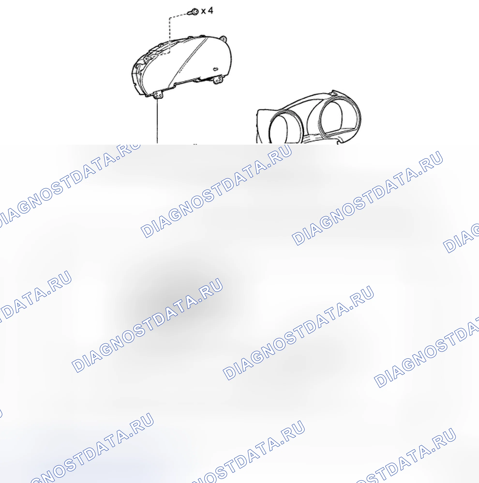 Рис. 144: КОМПОНЕНТЫ. Toyota Highlander II