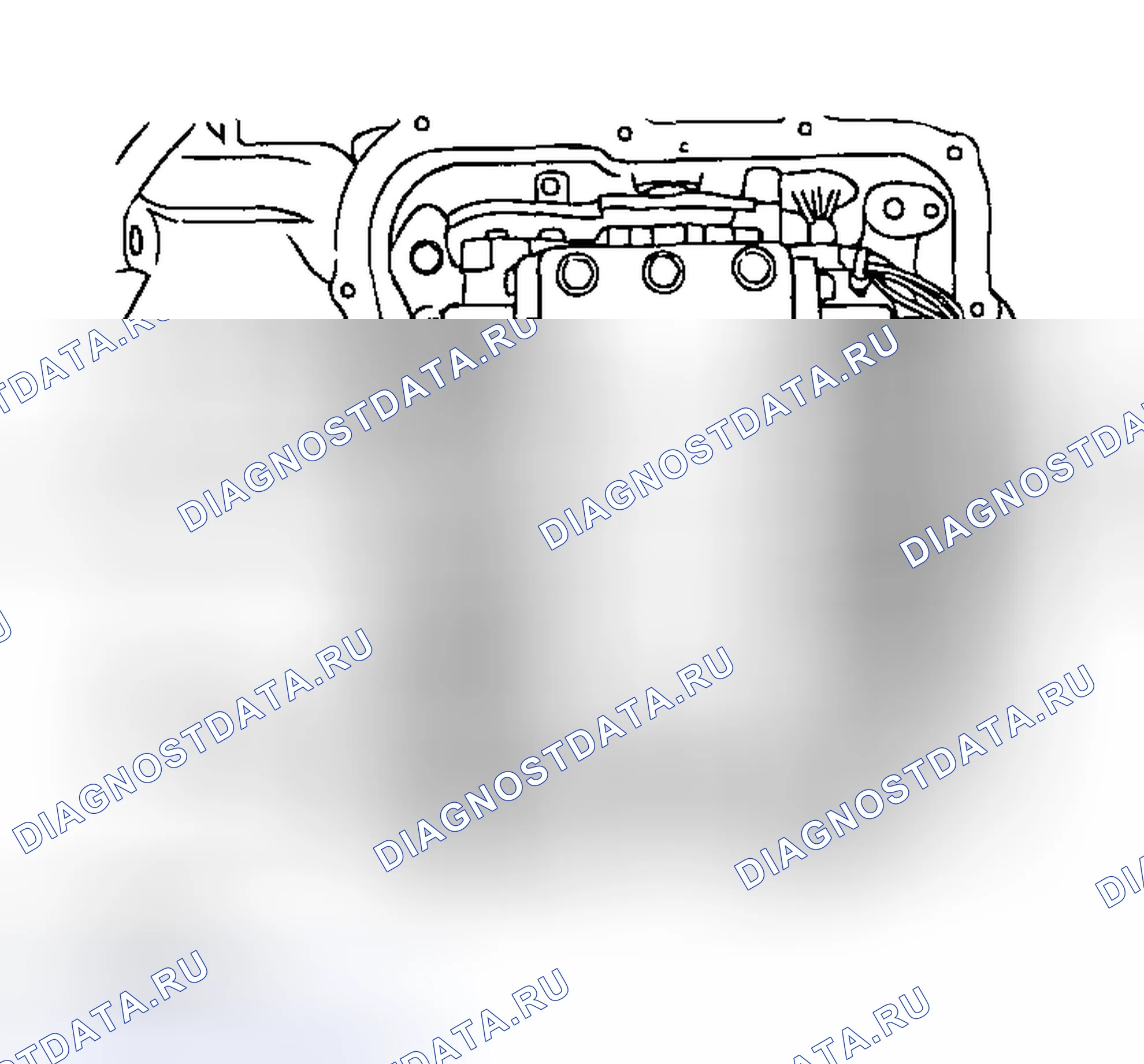 Рис. 1438: РЕГУЛИРОВКА ДАВЛЕНИЯ В МАГИСТРАЛИ. Honda Edix I
