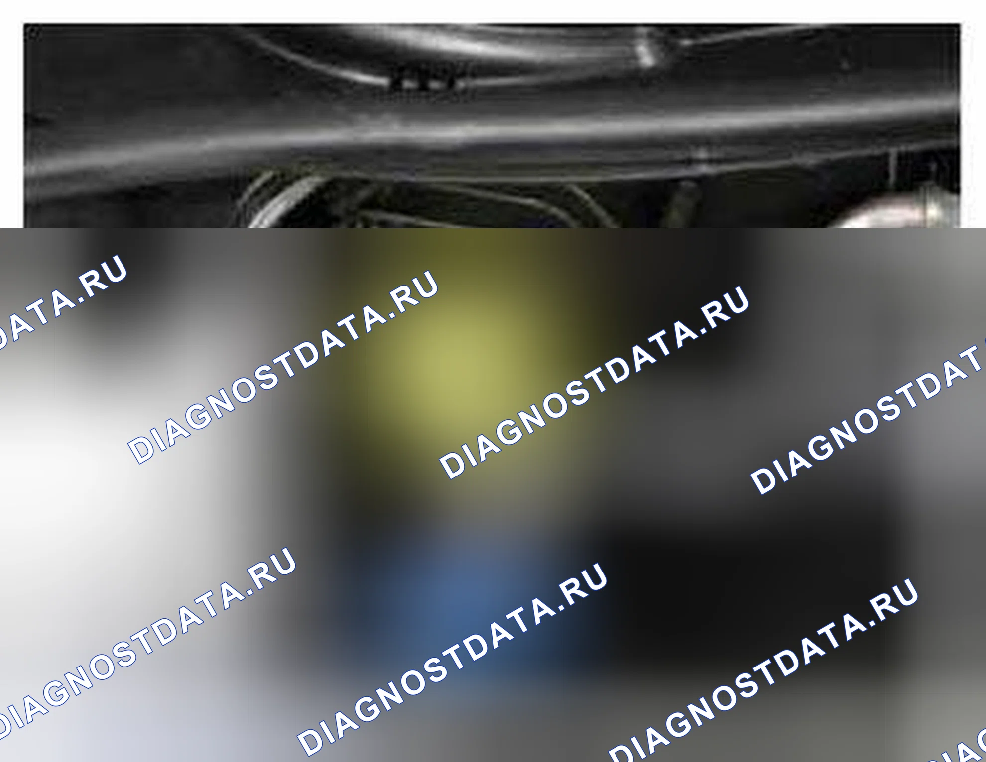 Рис. 210: Расположение компонентов. BMW 6 серия F06/F13/F12