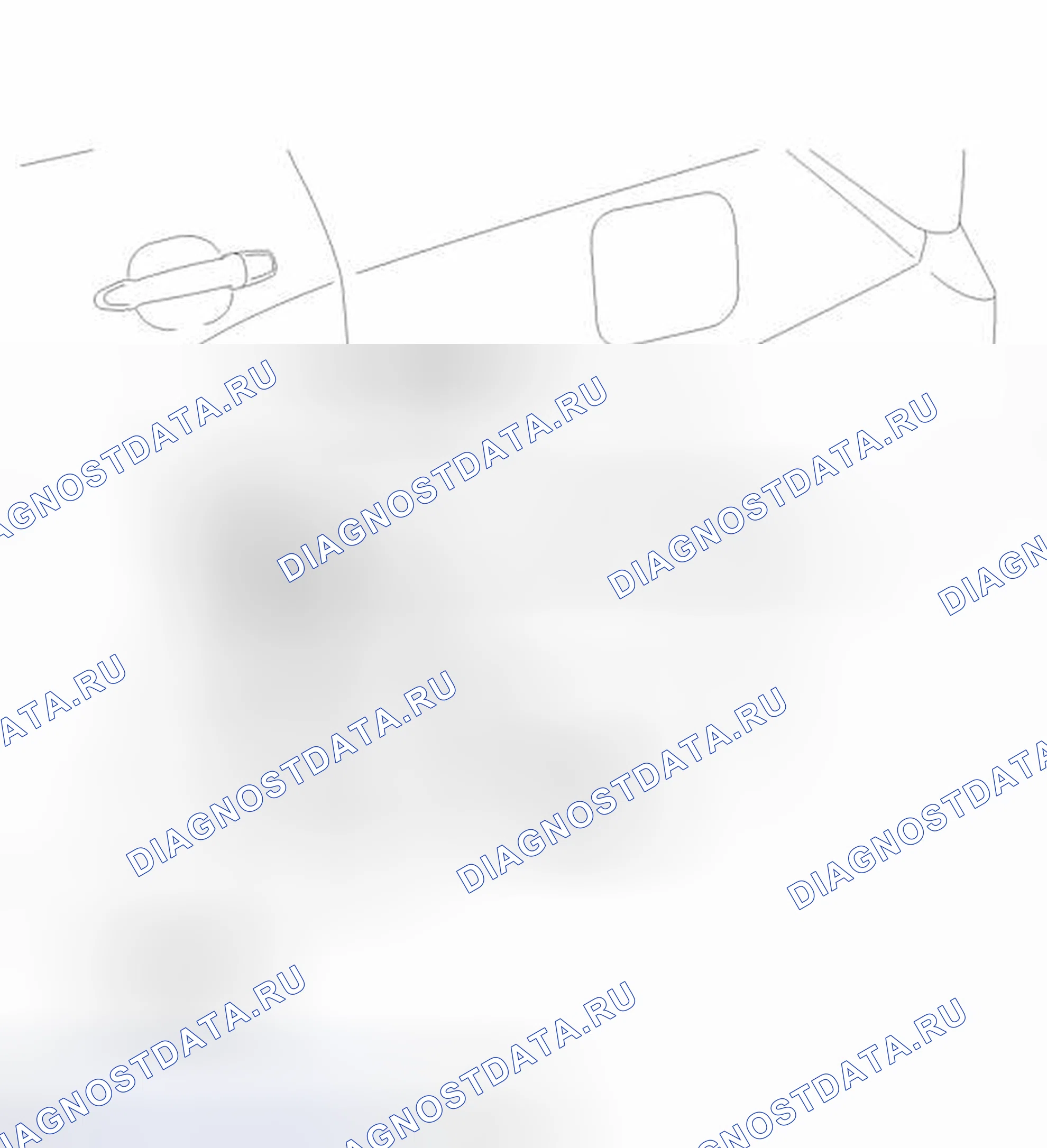 Рис. 59: ИЛЛЮСТРАЦИЯ. Toyota Highlander II рестайлинг