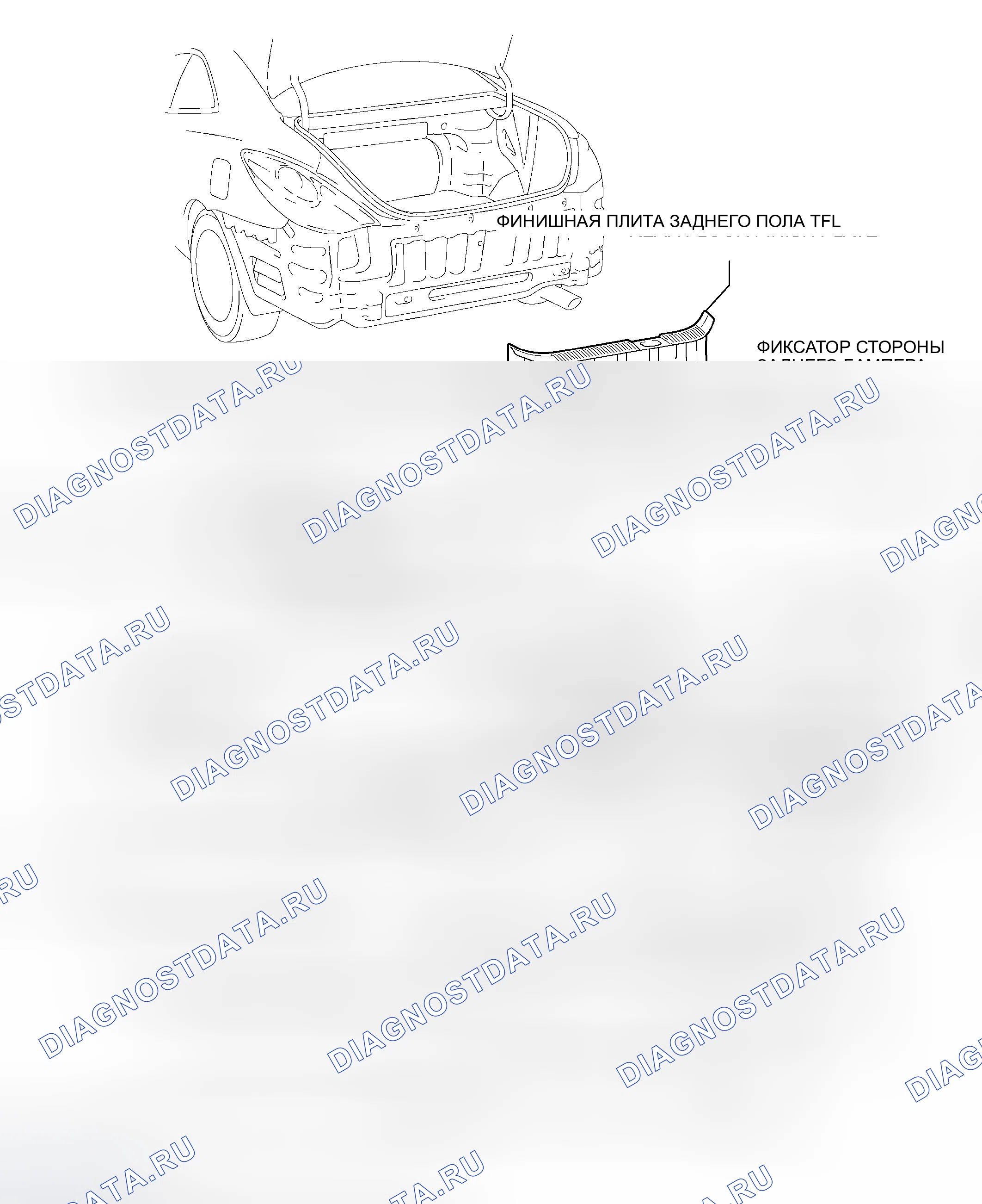 Рис. 6: КОМПОНЕНТЫ. Toyota Camry Solara II