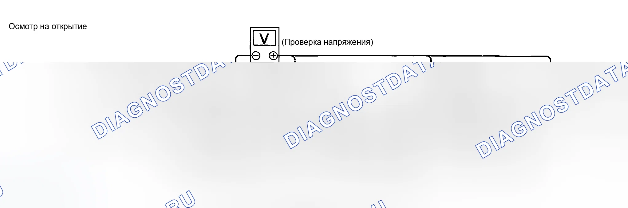 Рис. 11: Тестирование на " размыкание " в цепи. Honda Odyssey (North America) I