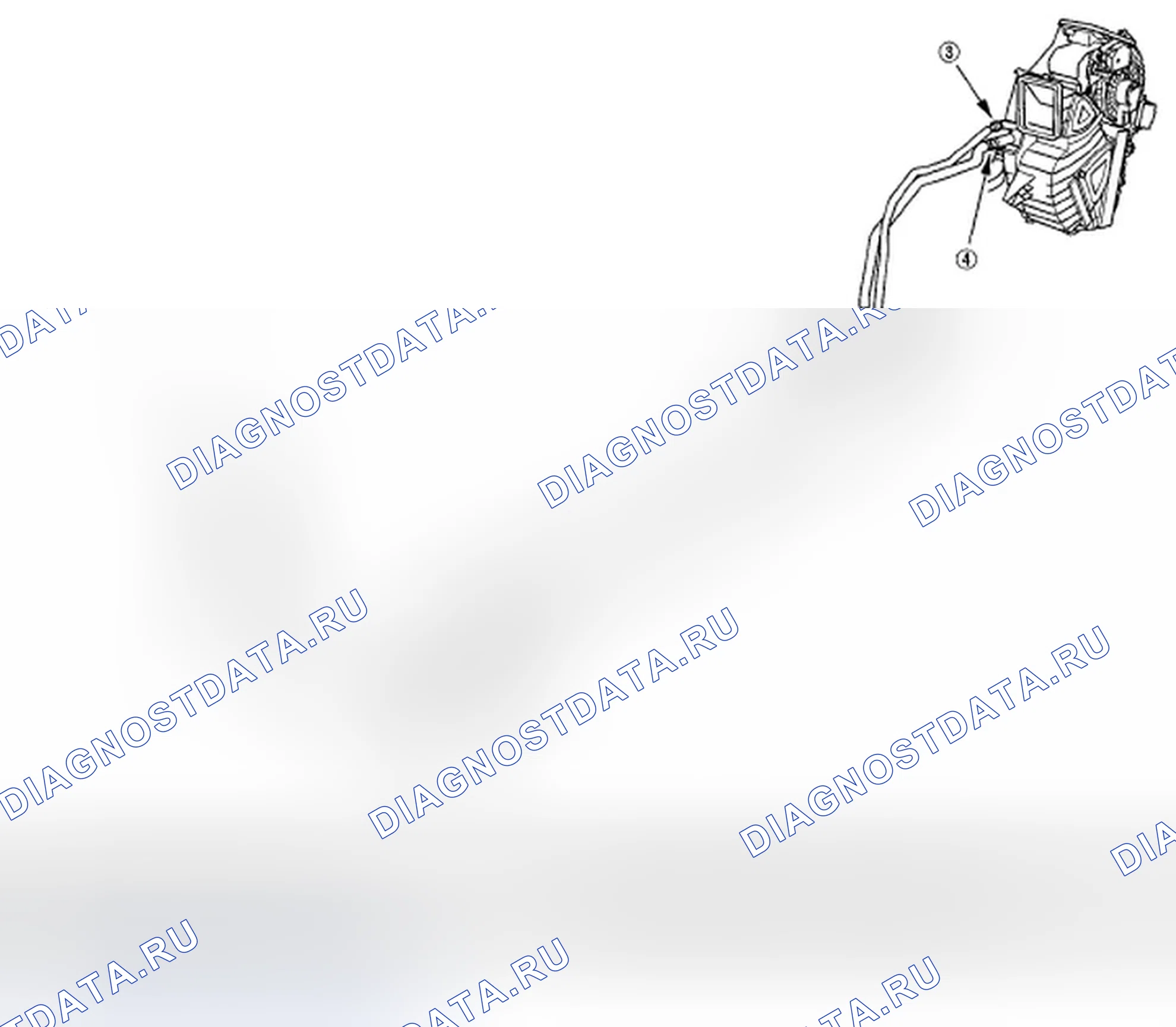Рис. 160: Замена задней линии кондиционирования воздуха. Honda Odyssey IV