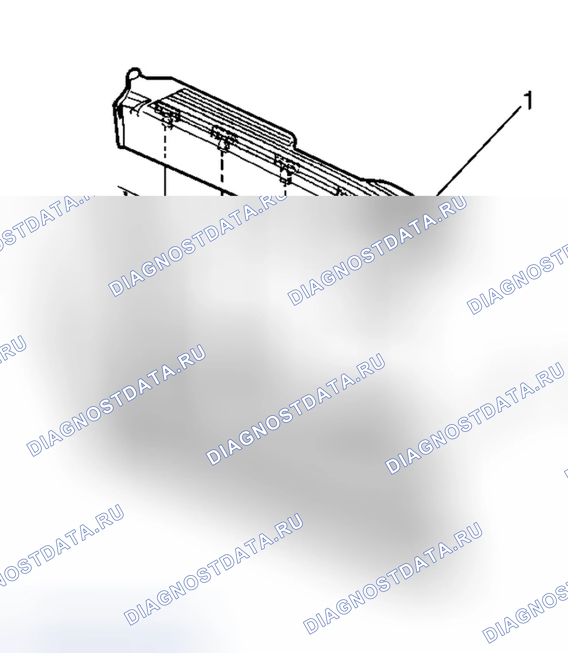 Рис. 9: Порядок демонтажа. Chevrolet Uplander I