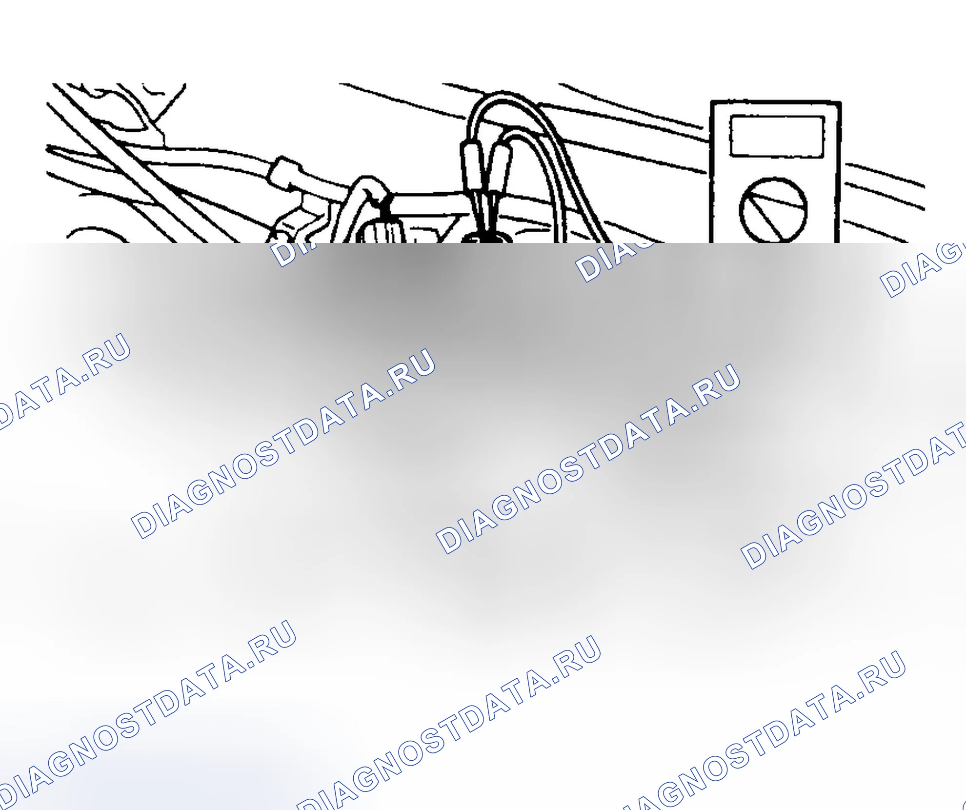 Рис. 14: ПРОВЕРКА ЭЛЕКТРОМАГНИТА EPS. Hyundai Tiburon I
