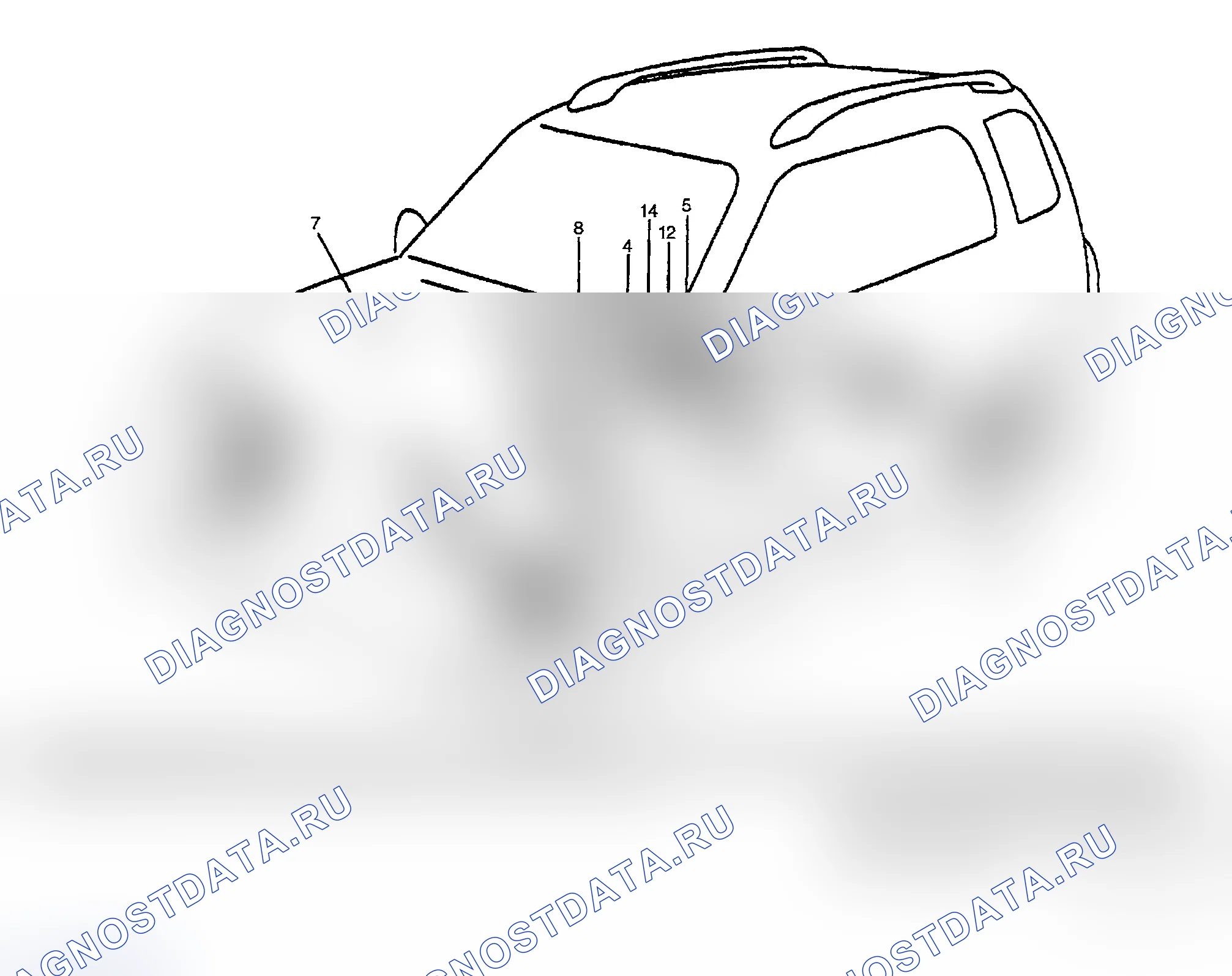 Разборка и сборка спинки заднего сиденья. Ford B-MAX I