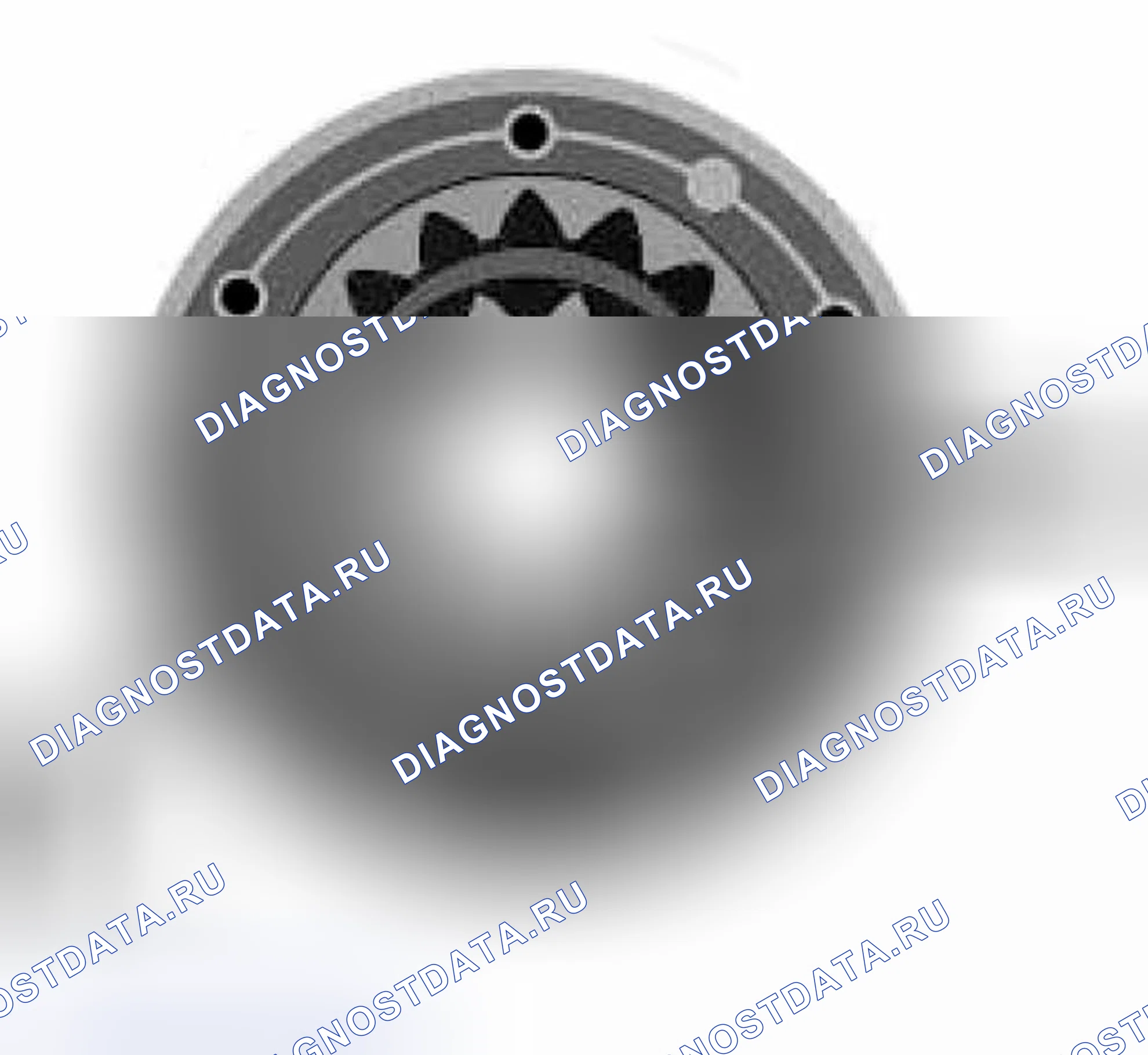 Рис. 108: Масляный насос типа Crescent (все, кроме A5S360/390R). BMW M5 E39