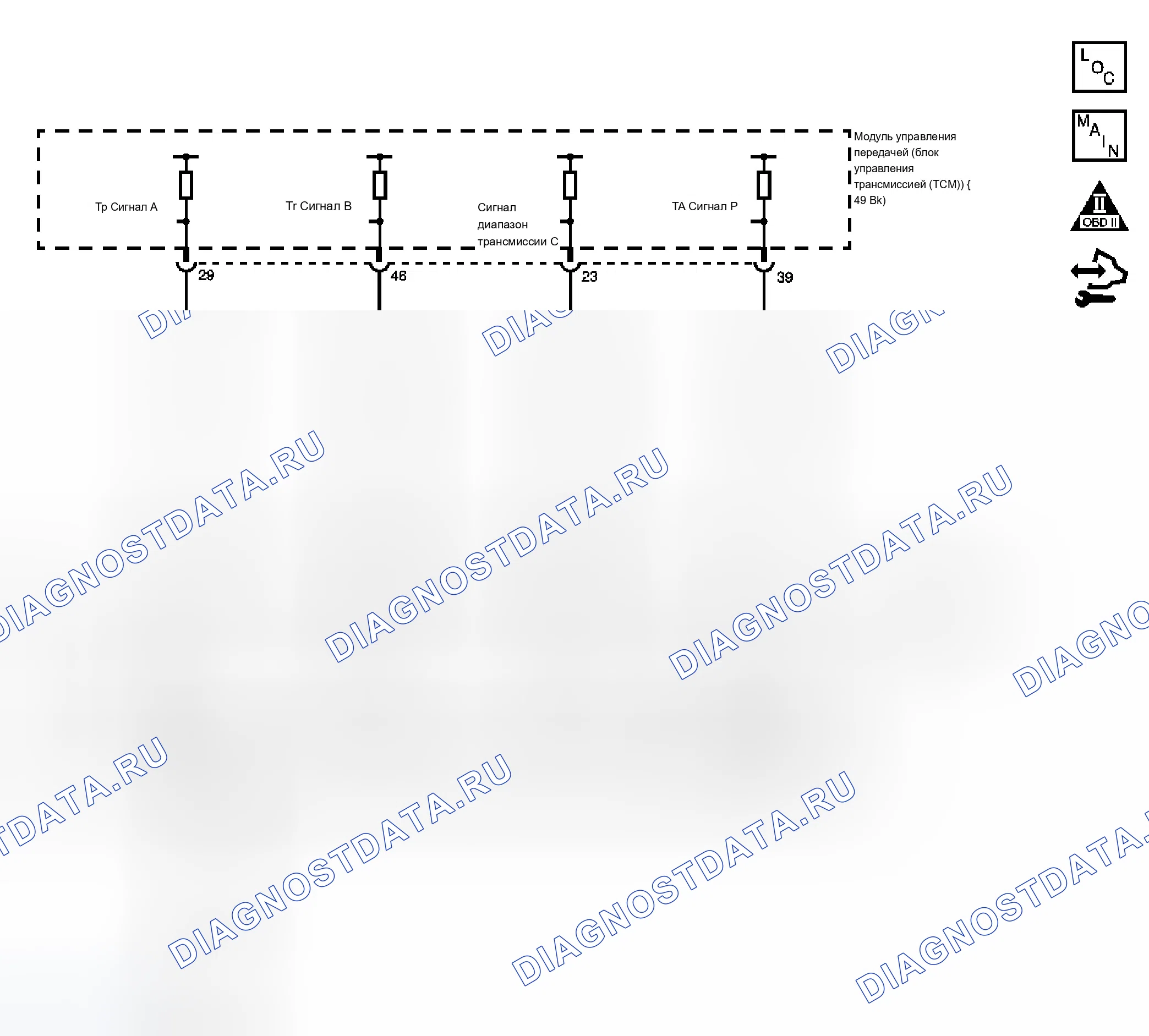Рис. 128: P0705 расшифровка кода ошибки. Chevrolet Malibu VI рестайлинг