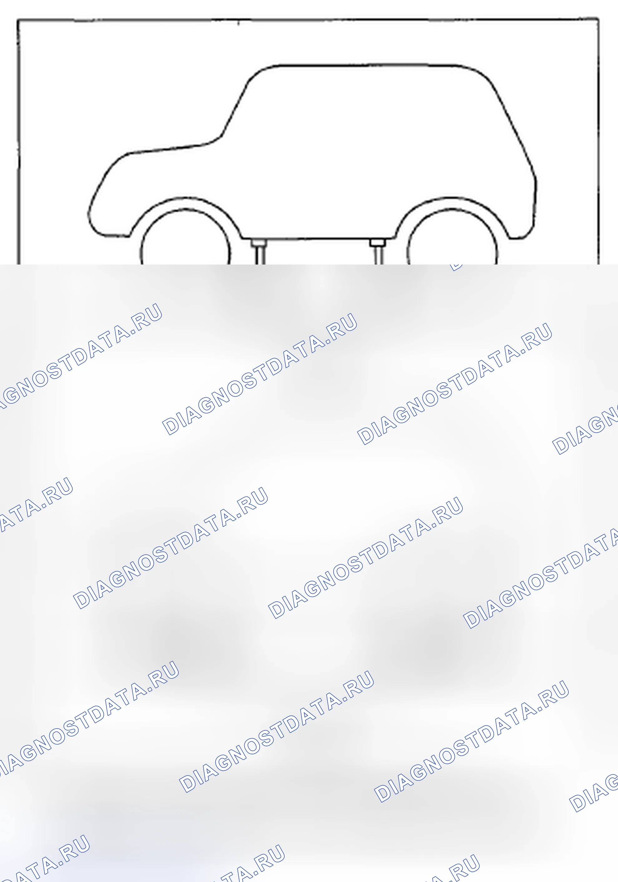 Рис. 57: ПОДГОТОВКА К РЕЖИМУ КОНТРОЛЯ. Subaru Legacy BM/BR