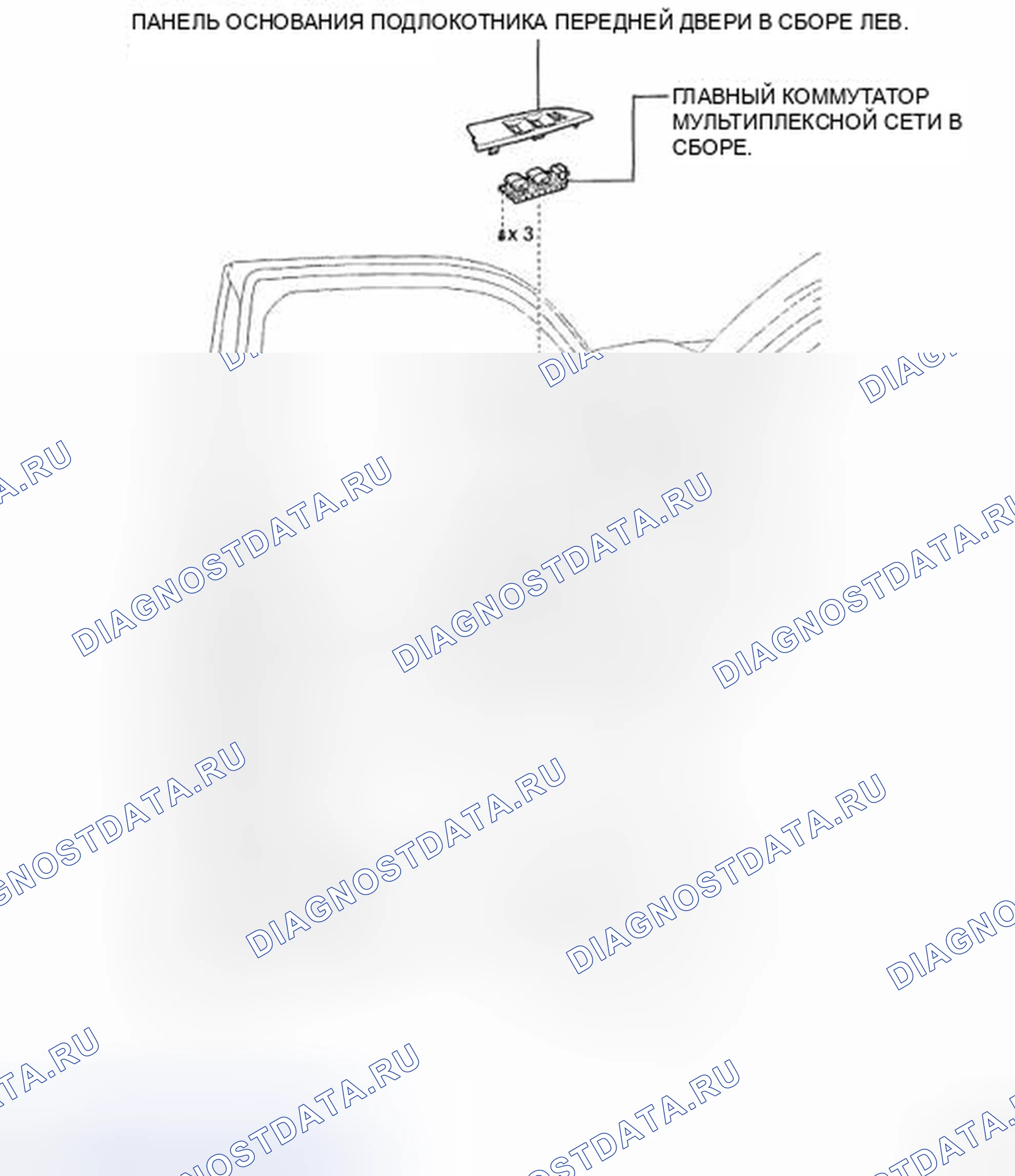 Рис. 75: КОМПОНЕНТЫ. Toyota Land Cruiser 200