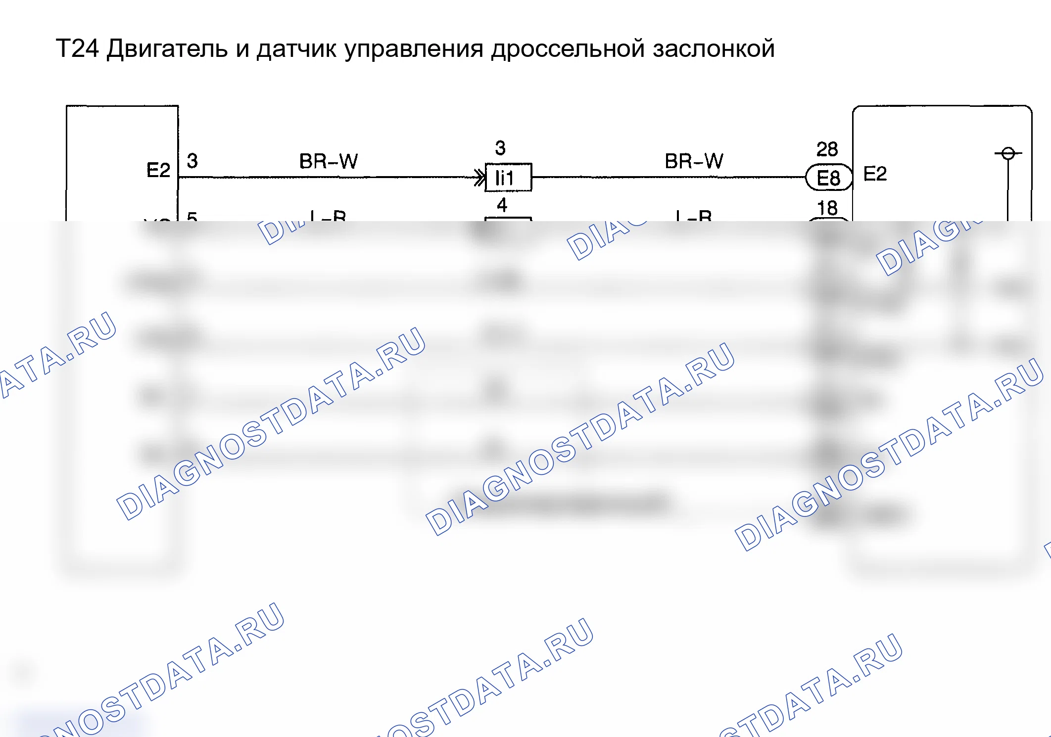 Рис. 507: электросхема. Lexus LX J100 рестайлинг