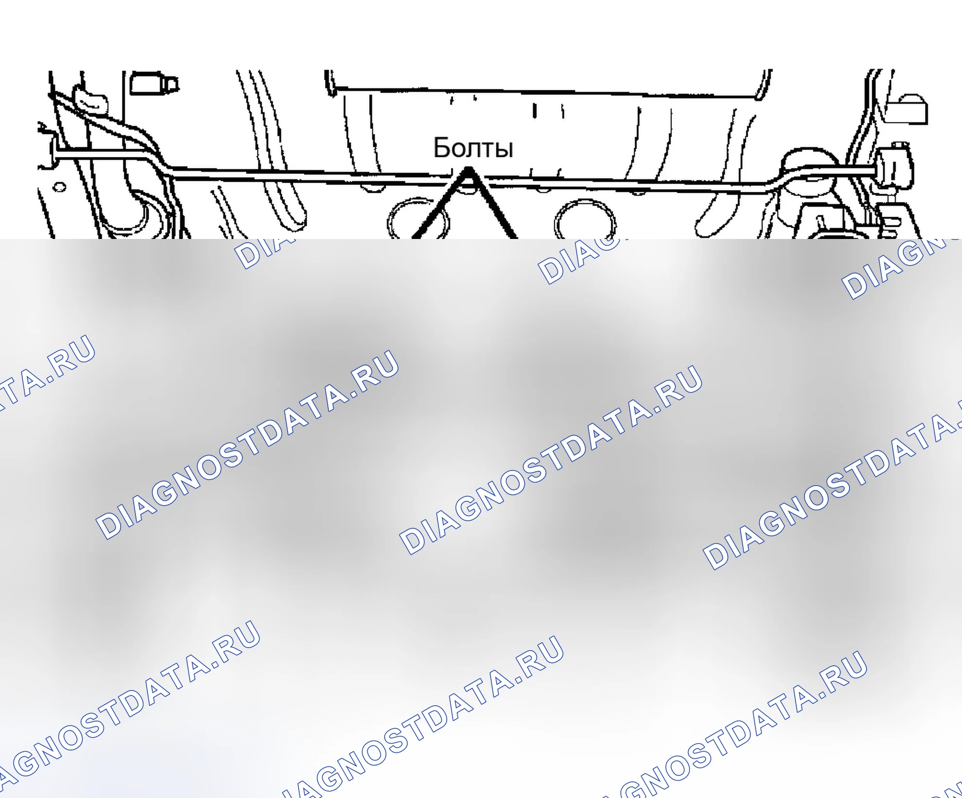 Рис. 4: РЕГУЛИРОВКА СХОЖДЕНИЯ (СЗАДИ). Dodge Neon II