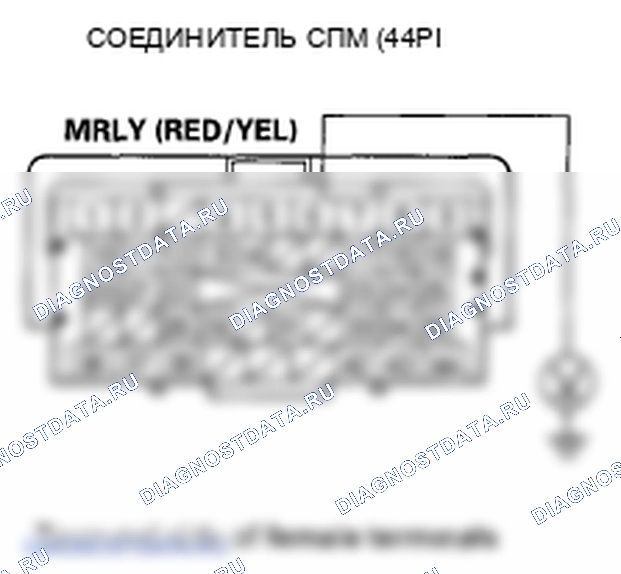 Рис. 392: P0563 расшифровка кода ошибки: непредвиденное напряжение цепи источника питания блок управления силовым агрегатом (PCM). Honda Ridgeline I