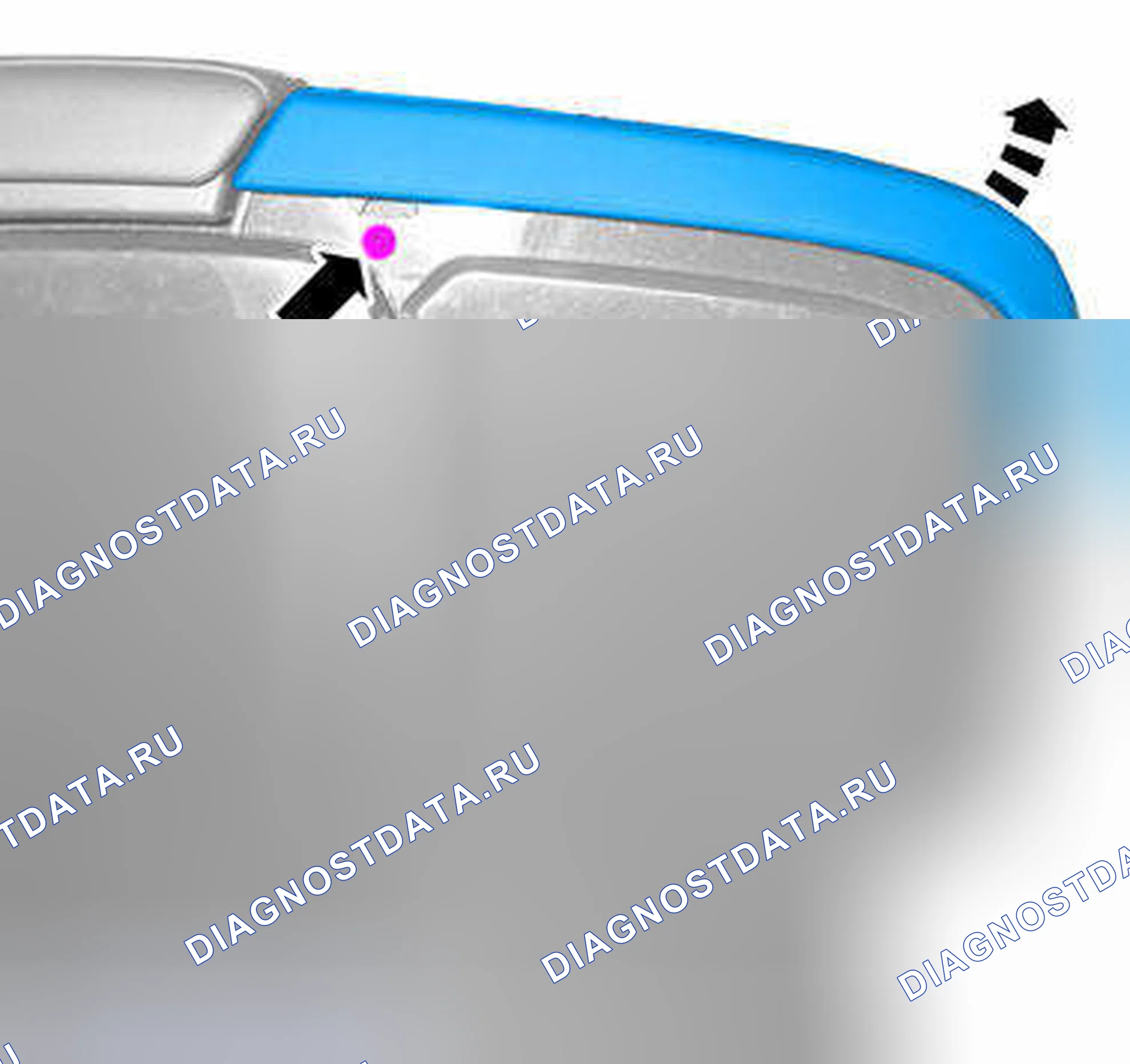Рис. 201: ДЕМОНТАЖ. Volvo V50 I рестайлинг
