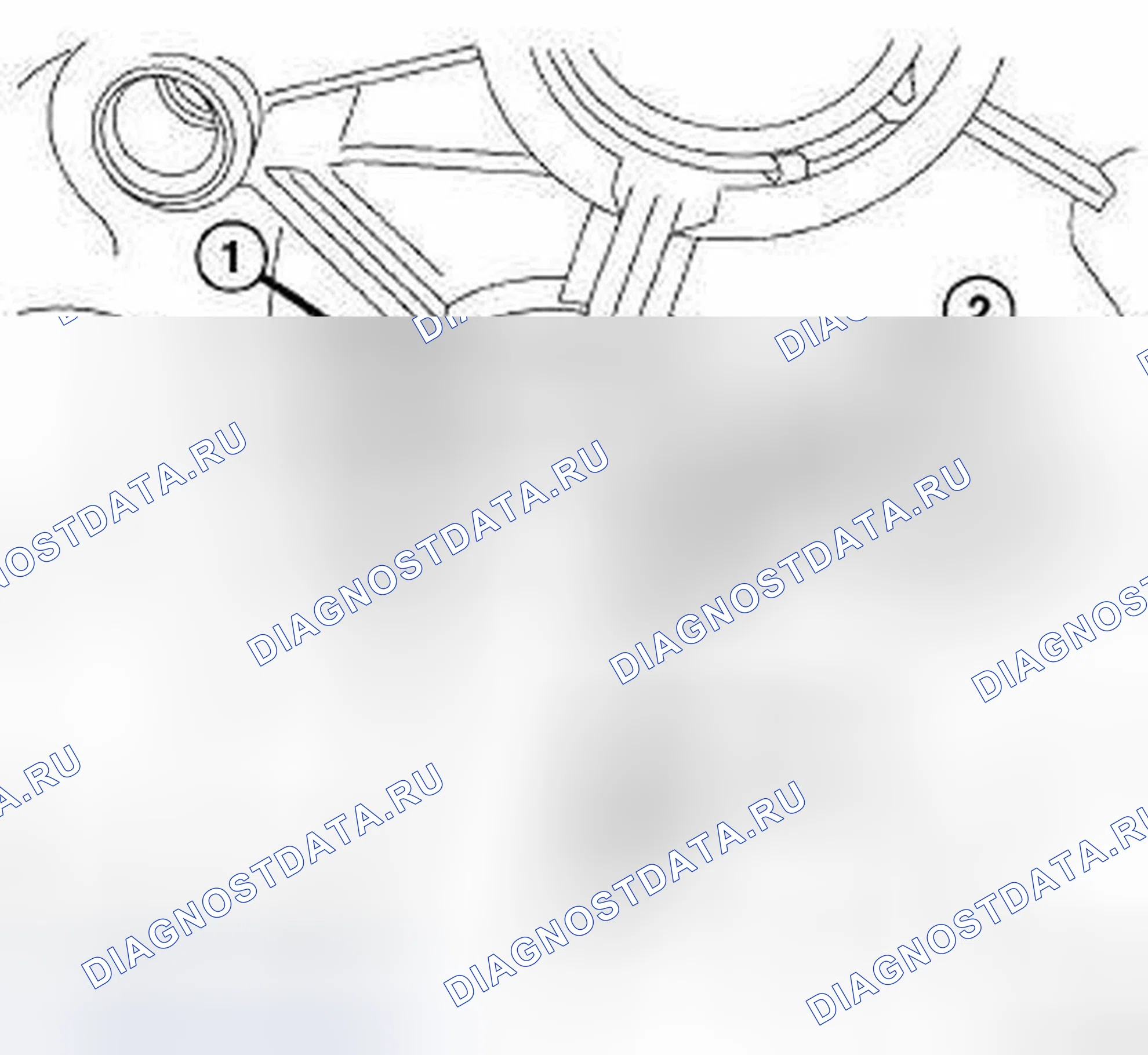 Рис. 116: КОРПУС УДЛИНИТЕЛЯ. Dodge Challenger III