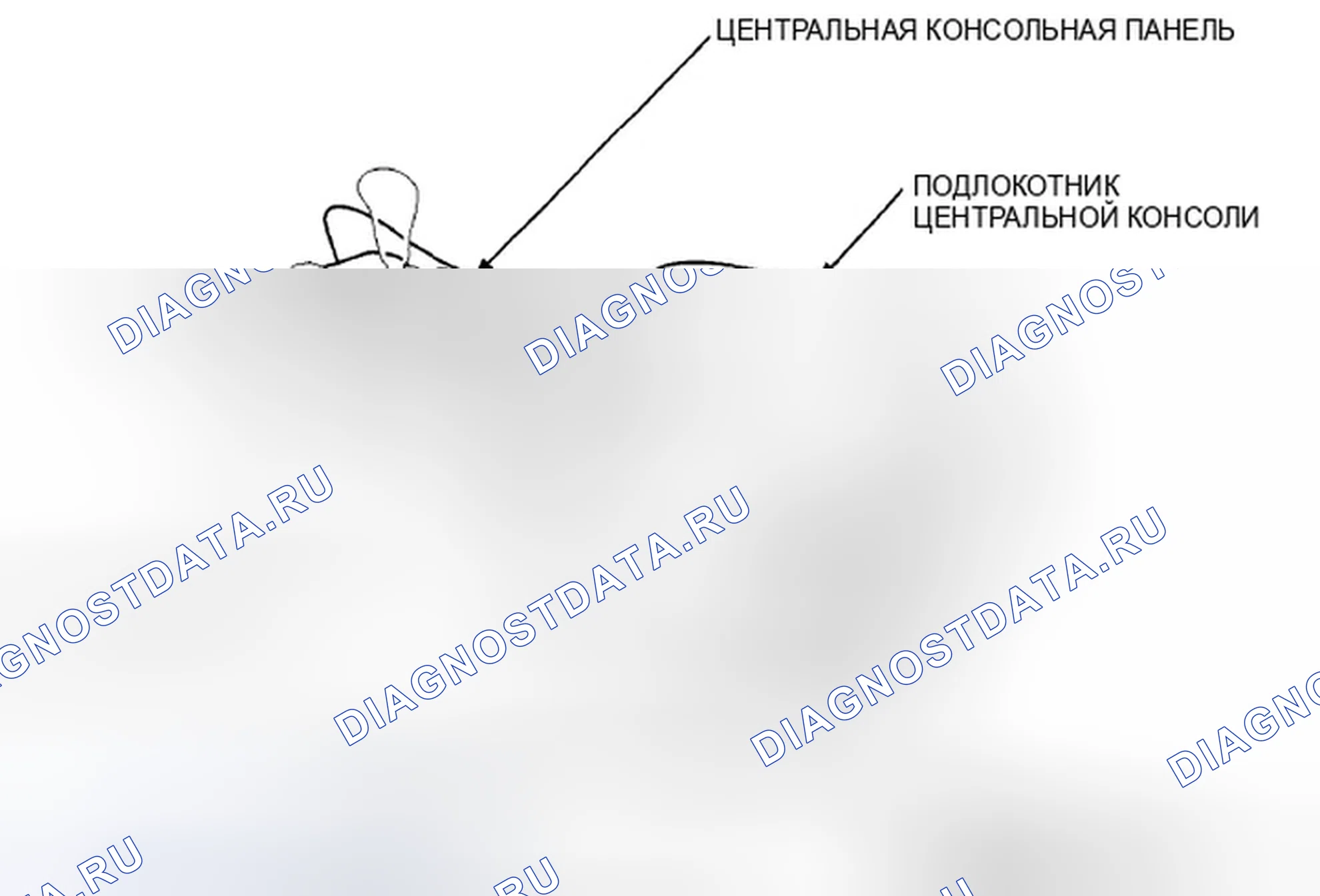 Рис. 201: Указатель расположения компонентов. Honda Crosstour I