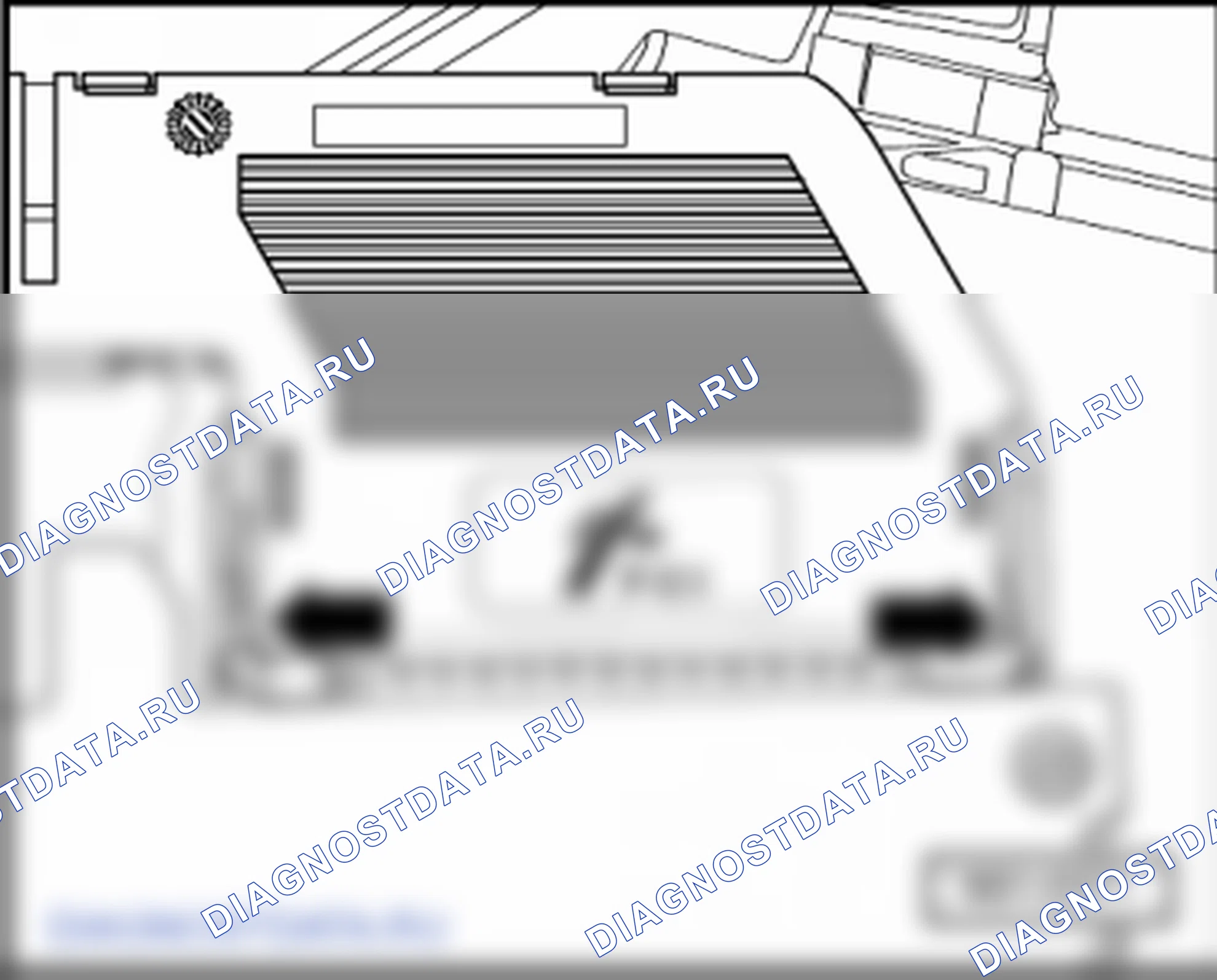 Телефонная установка. Volkswagen Phaeton I
