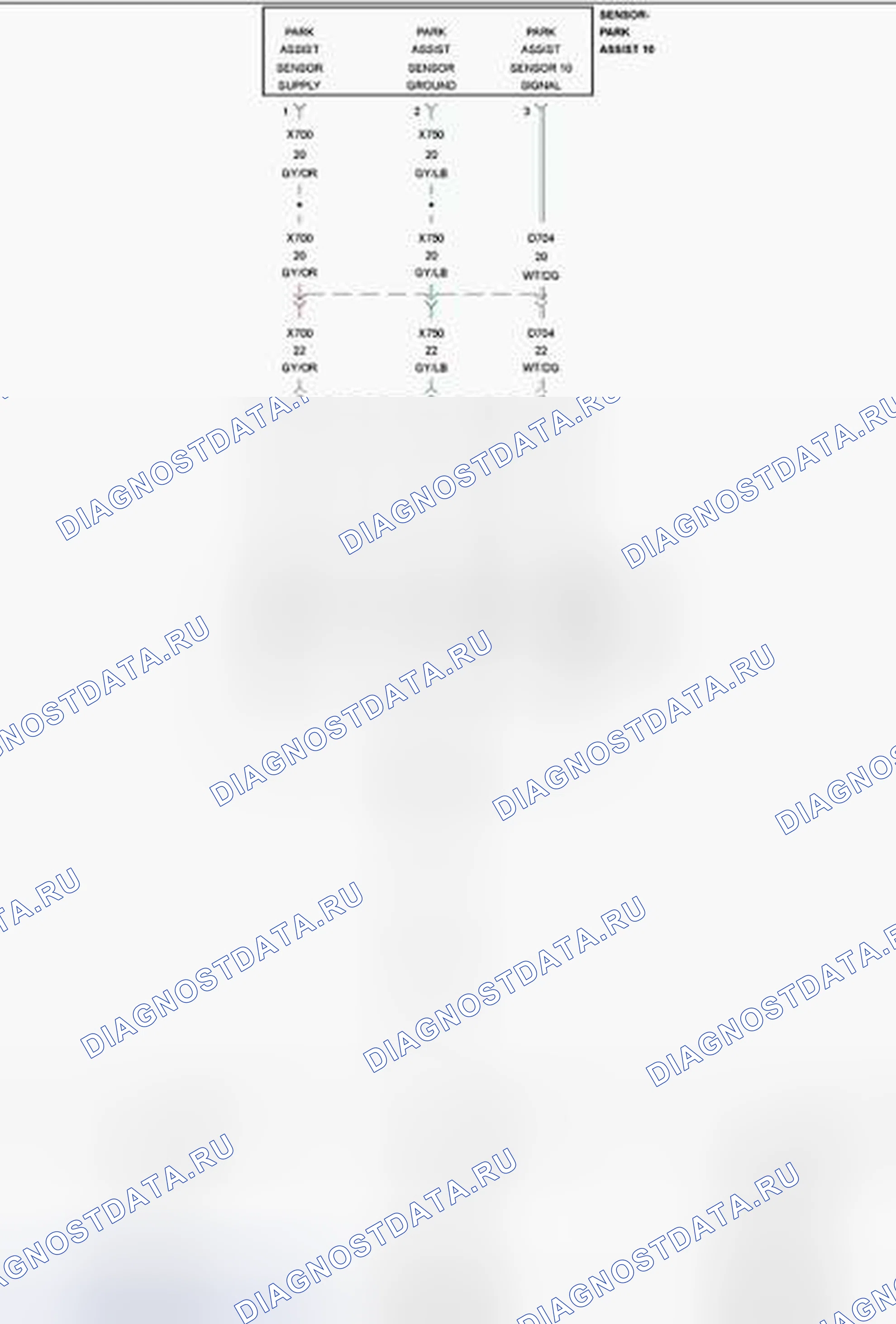 Рис. 119: B1297-11-PTS датчик 10 - замыкание на массу. RAM Cab & Chassis 3500 HD I