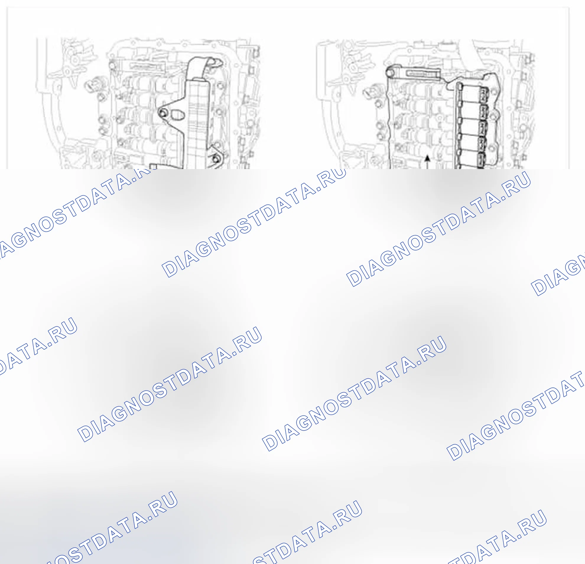 Рис. 154: [Компонент установки трансмиссия]. Hyundai Sonata VI