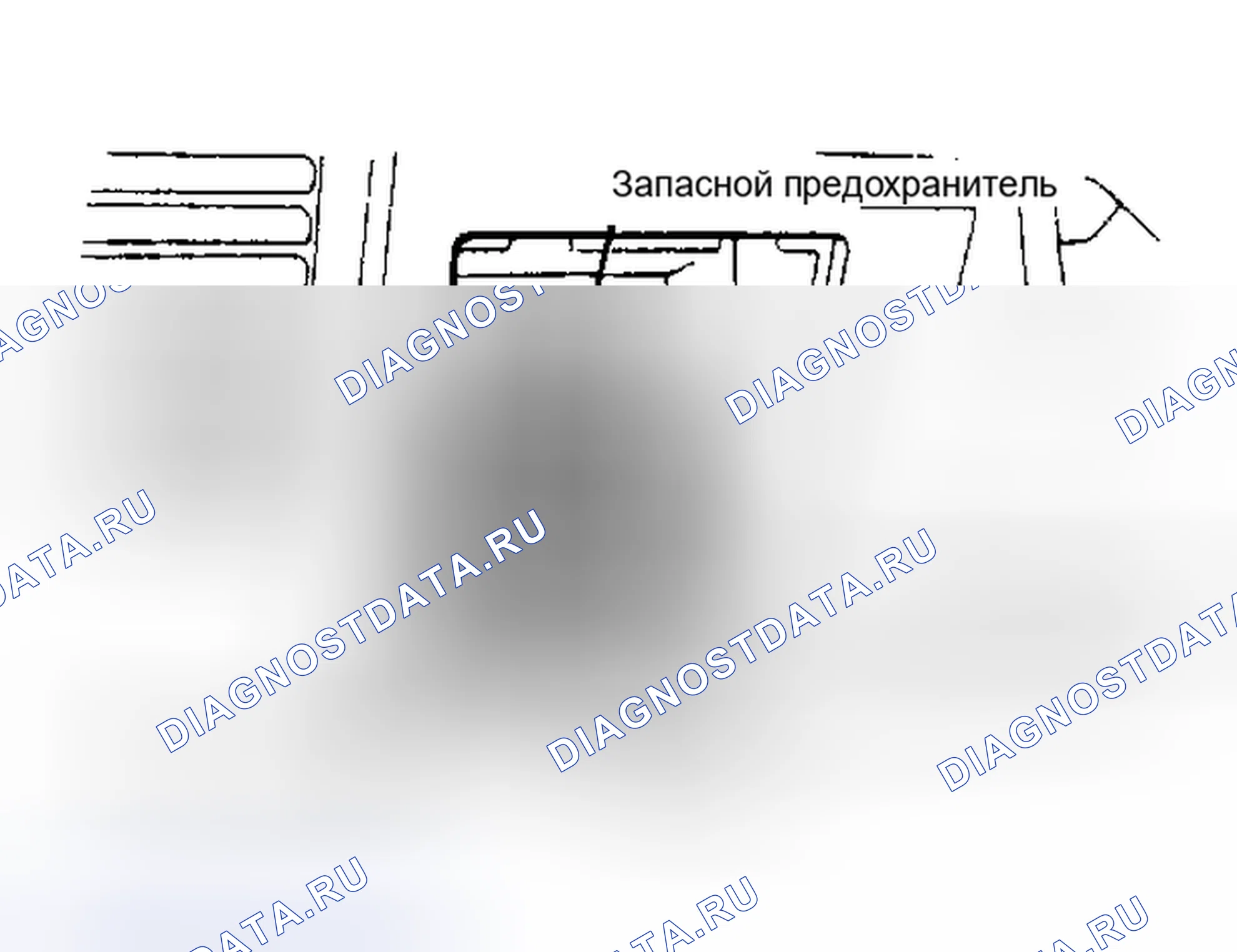 Рис. 6: Расположение компонентов (6 из 24). Subaru Justy I рестайлинг