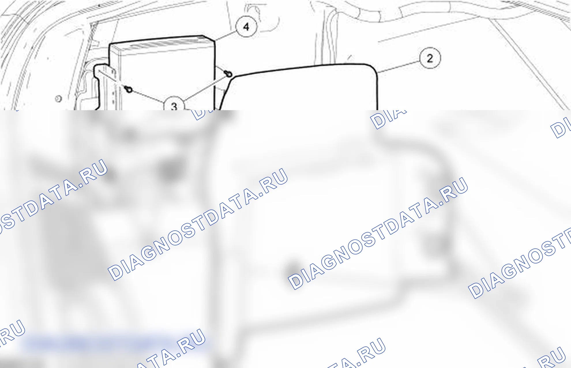Рис. 71: Навигационный модуль. Lincoln Town Car III рестайлинг
