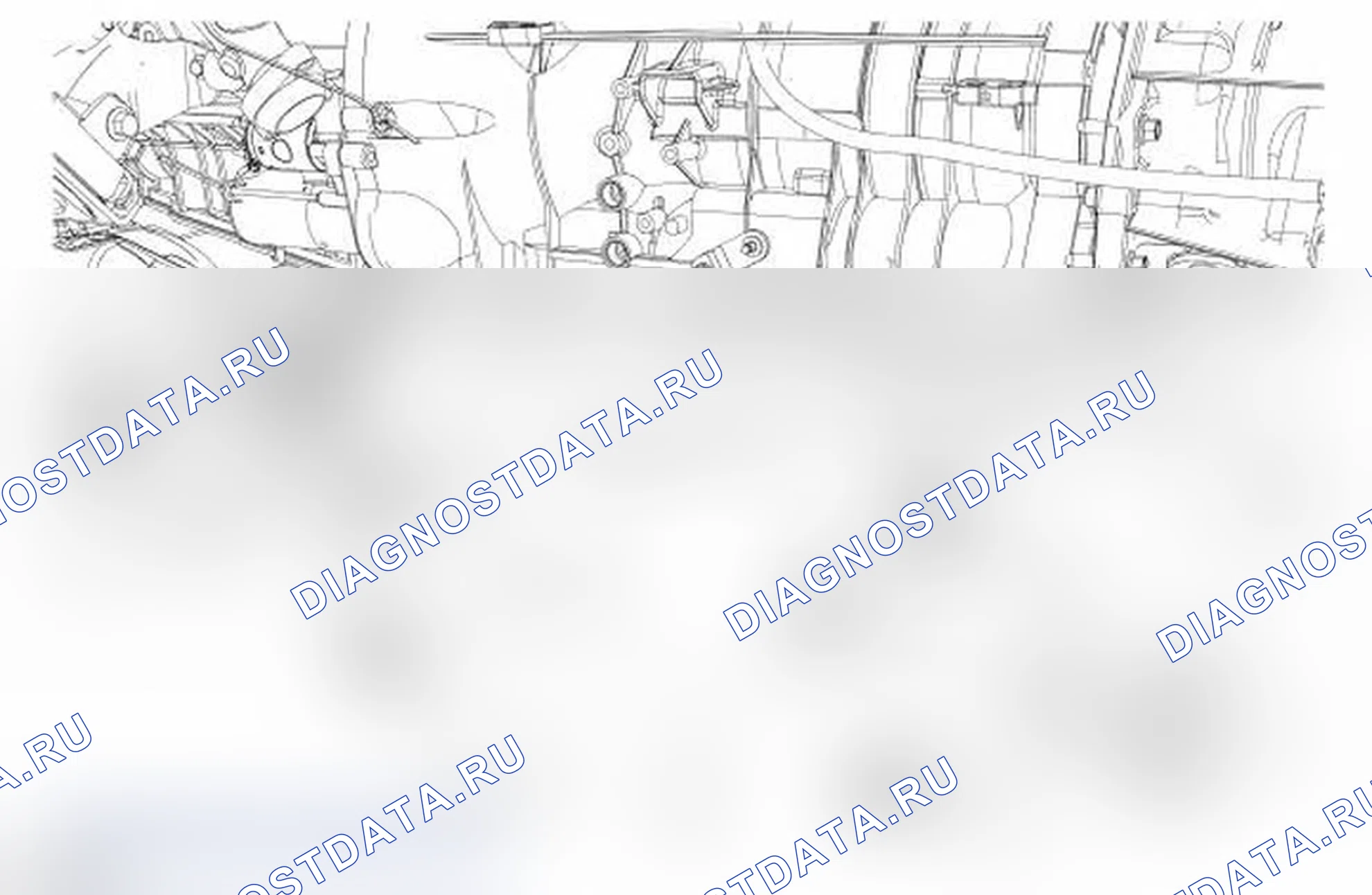 Рис. 2: Карданный вал - передний. Ford Explorer IV