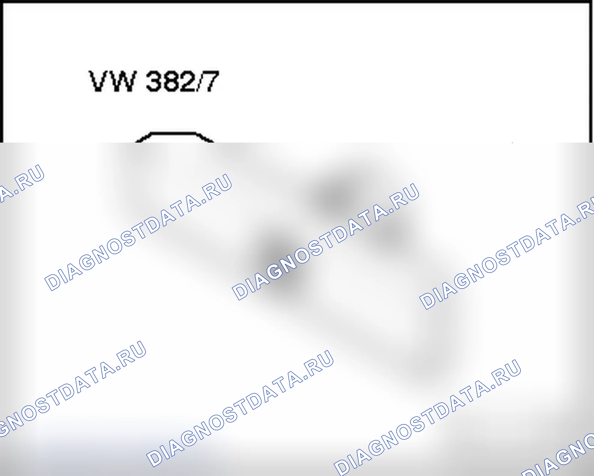 Рис. 278: ПОРШЕНЬ, ПРОВЕРКА ВЫСТУПАНИЯ В ВМТ. Volkswagen New Beetle A4