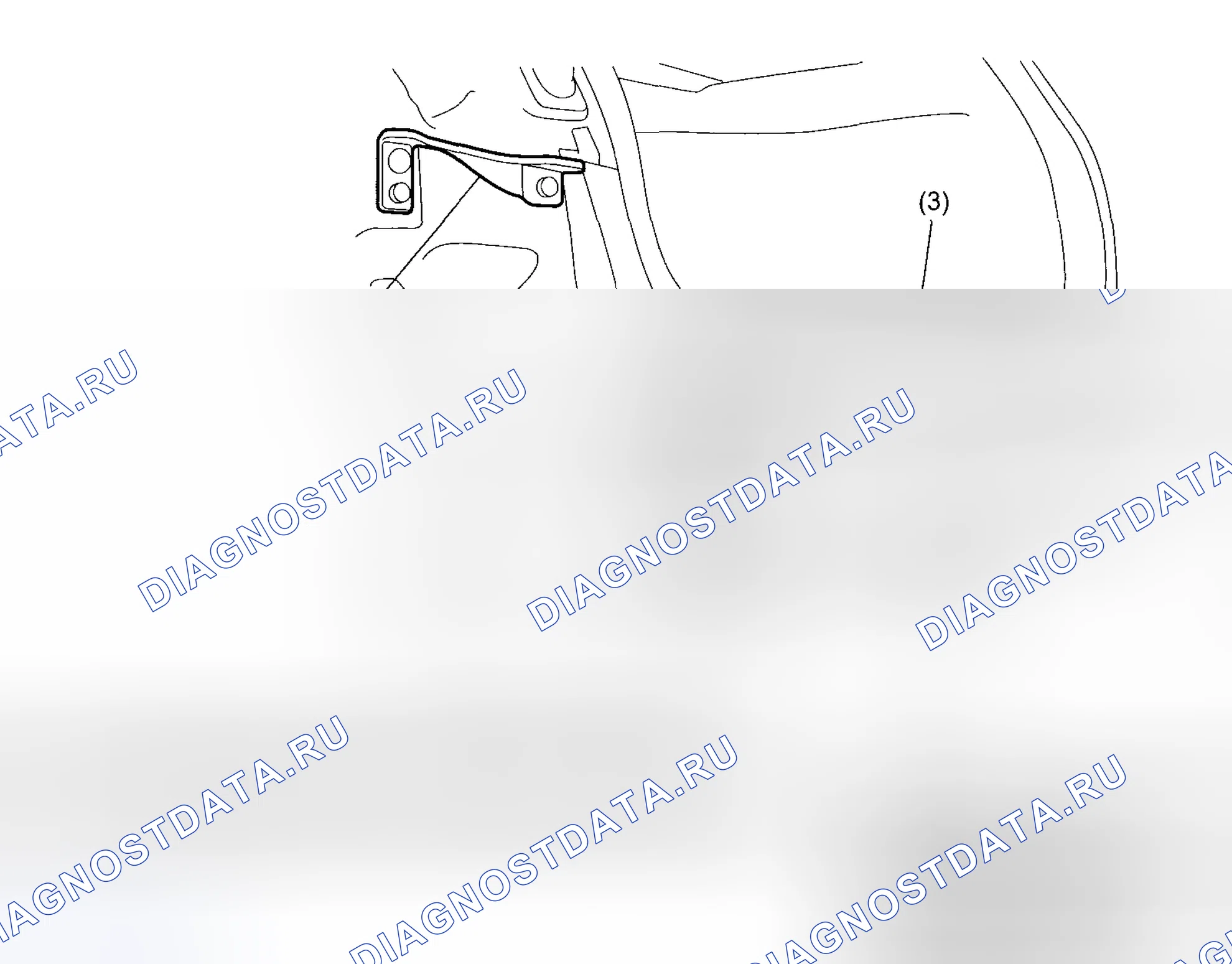Рис. 4: Балка заднего бампера. Subaru Impreza WRX STI GD рестайлинг 2