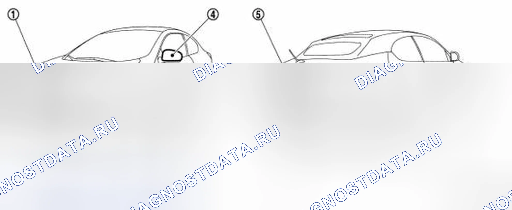 Рис. 549: Цвет наружной краски кузова. Nissan Murano Z51 рестайлинг 2