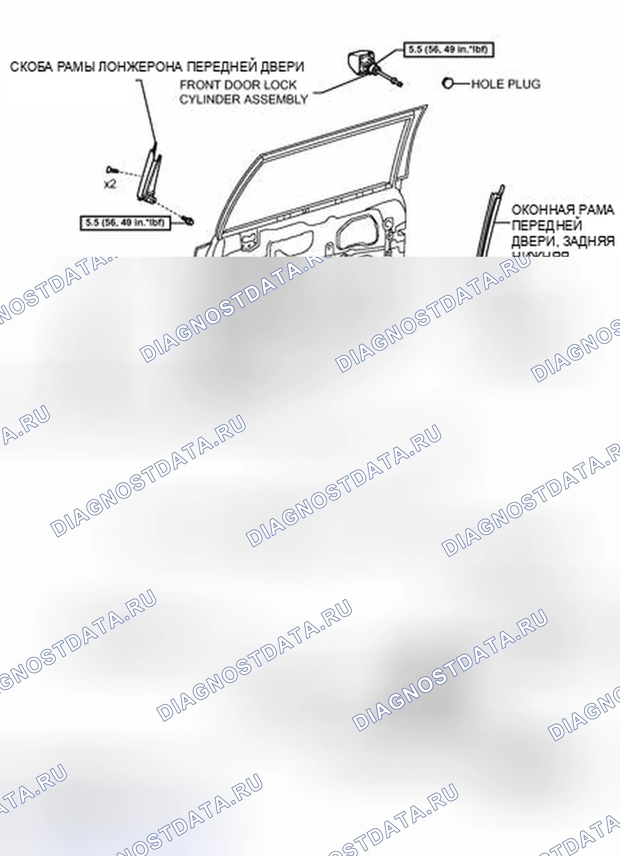 Рис. 74: ИЛЛЮСТРАЦИЯ. Toyota FJ Cruiser I