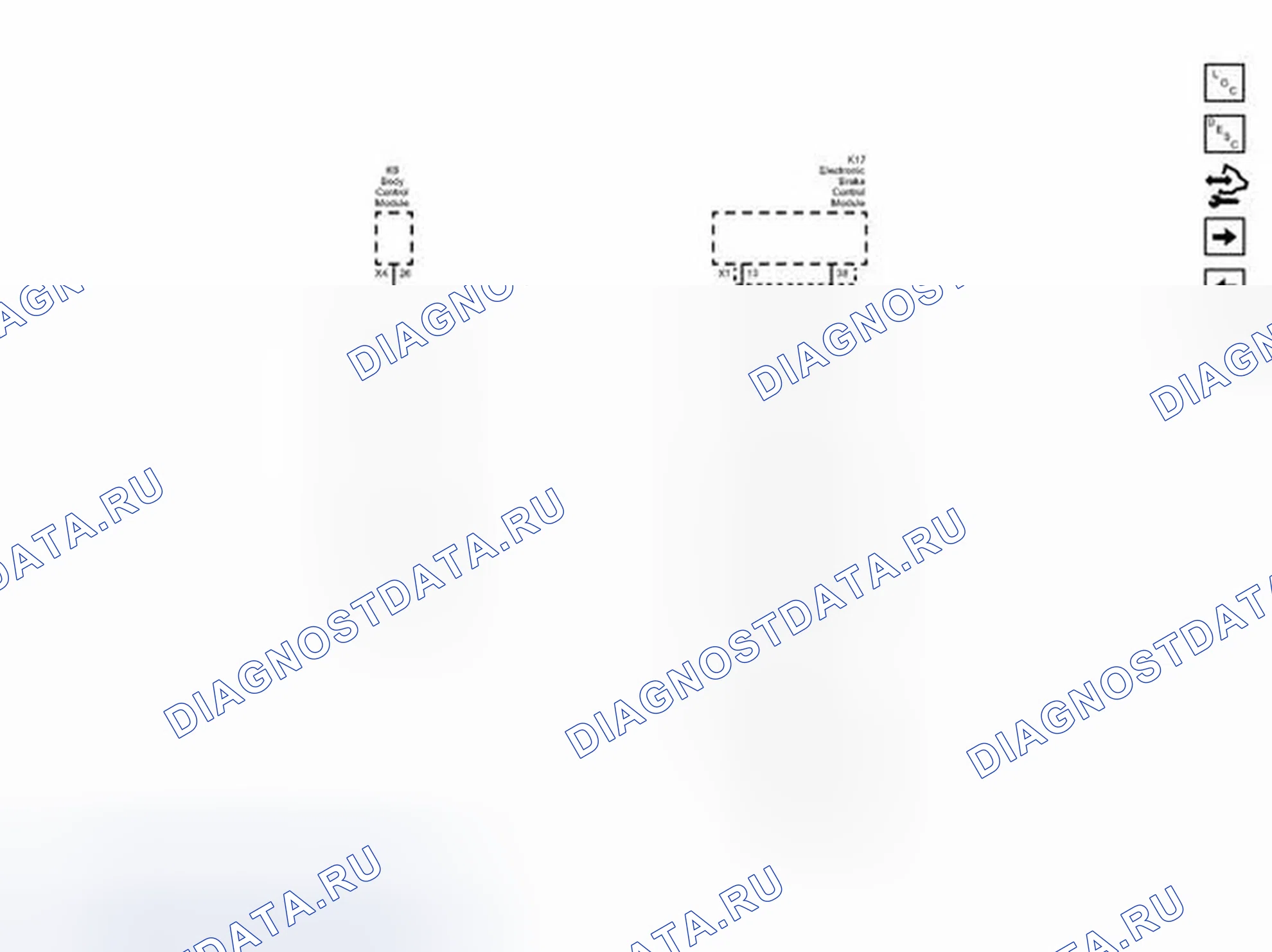 Рис. 80: электросхемы G105 и G106. Chevrolet Spark M300