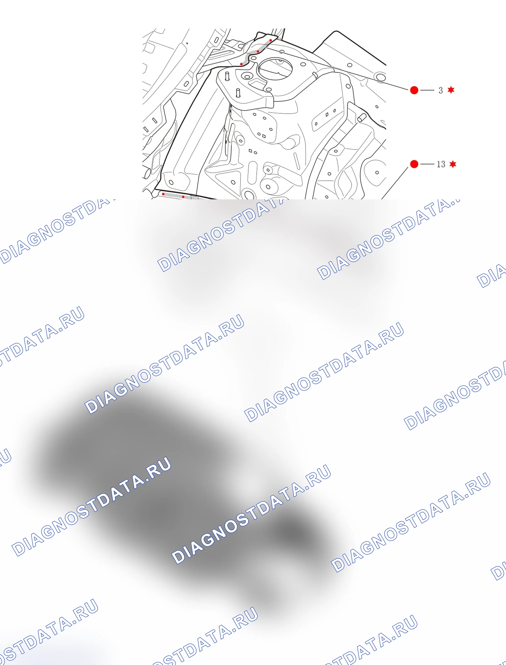 Узел капота переднего колеса — Haval M6. Haval M6 I