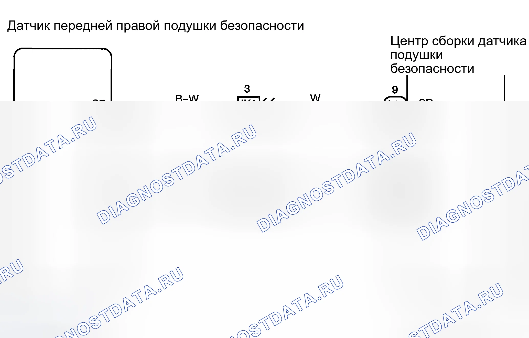 Рис. 321: электросхема. Toyota Highlander I рестайлинг