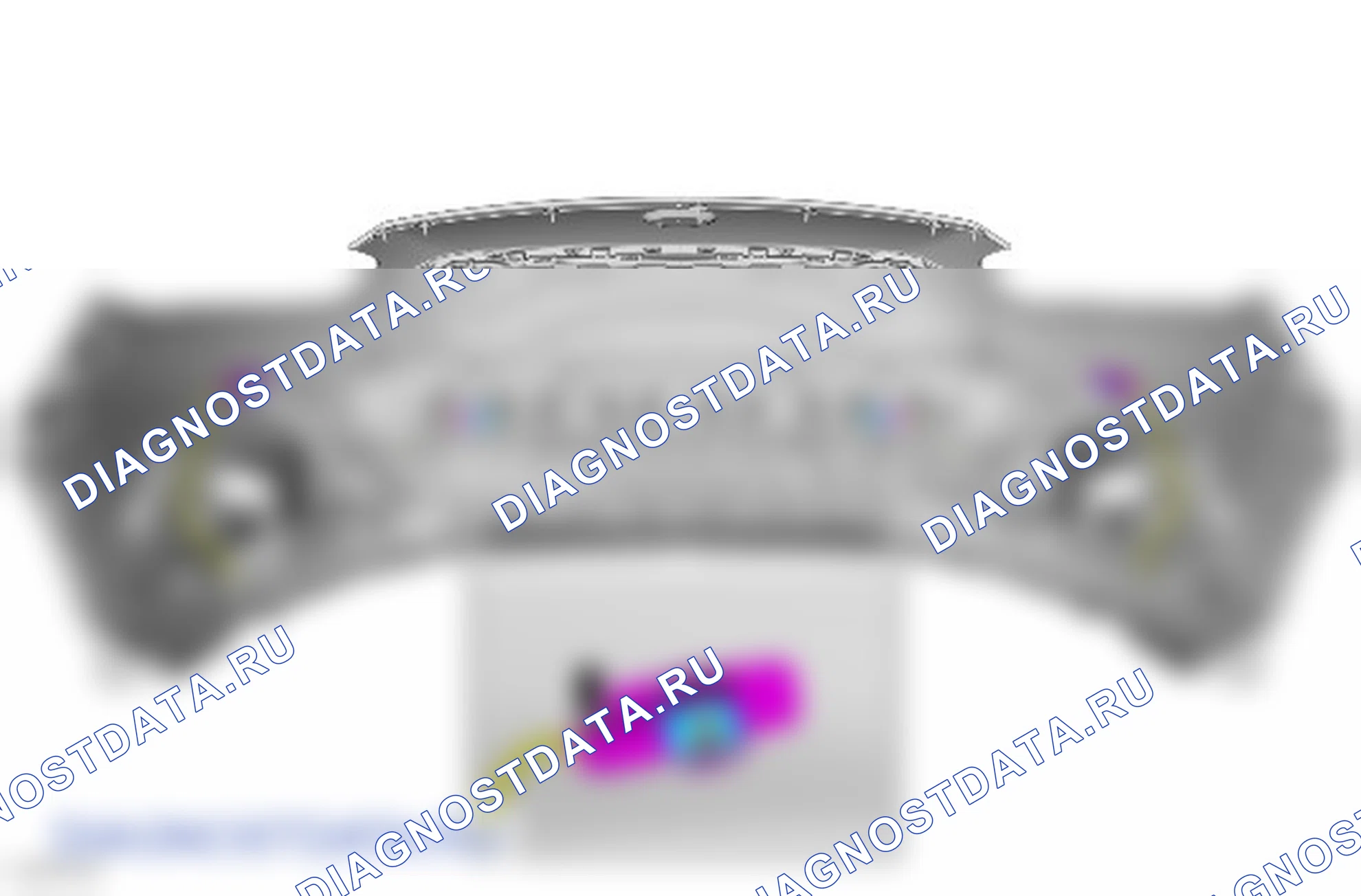 Как снять и установить передний датчик системы помощи при парковке. Ford Galaxy III