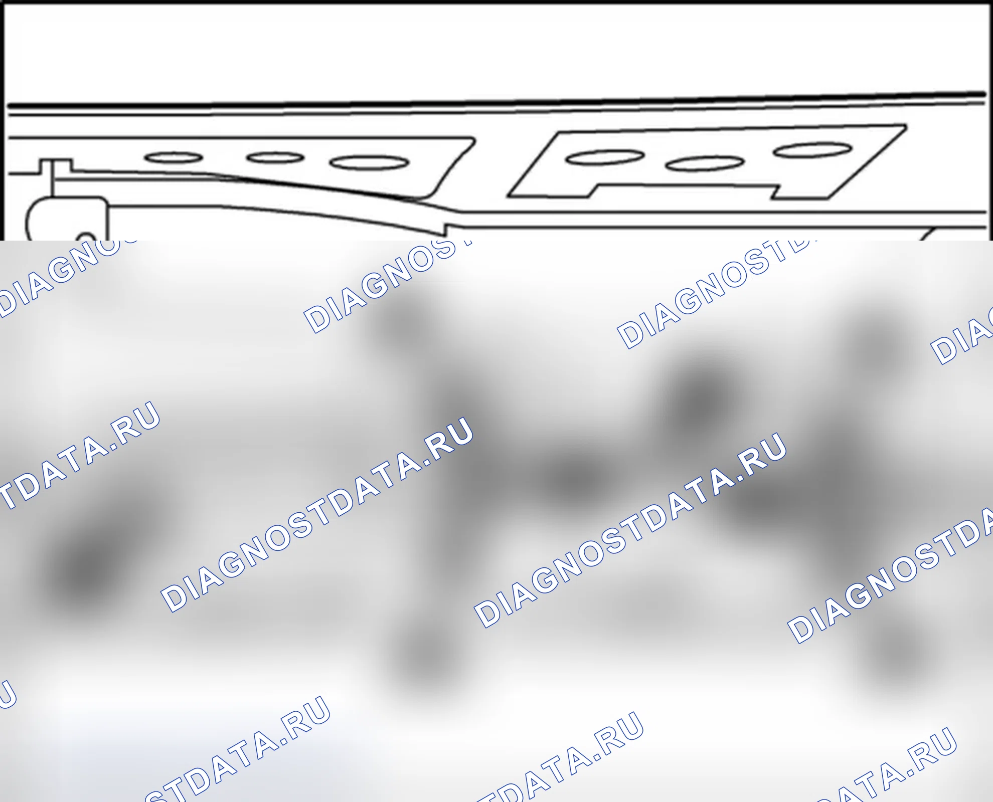 Рис. 81: Снятие жгута проводов для центральной консоли. Porsche 911 GT3 997