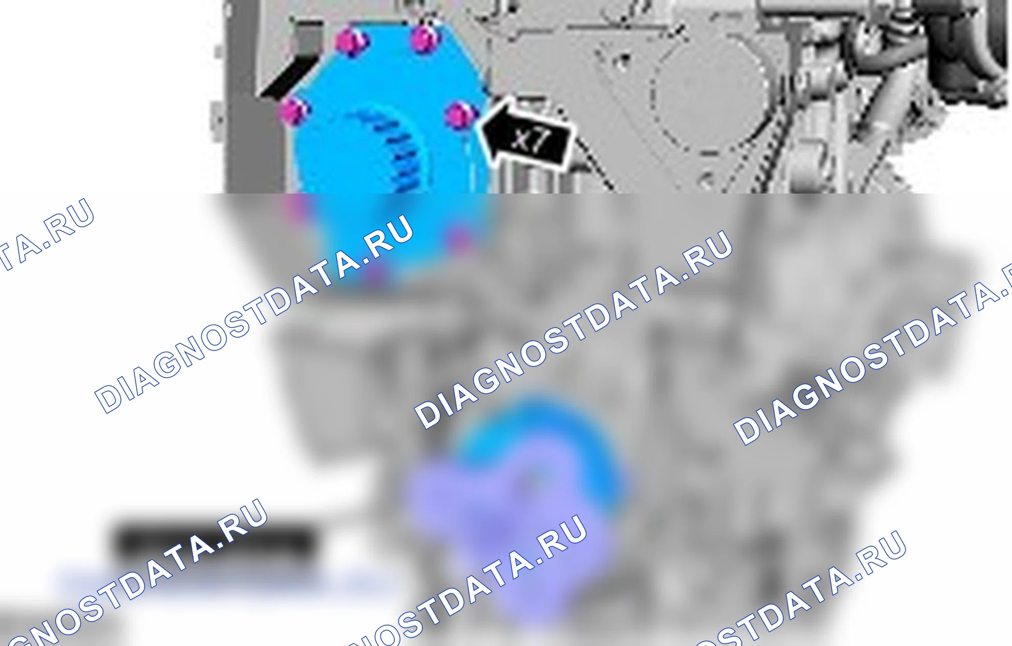 Разборка двигателя. Ford S-MAX I